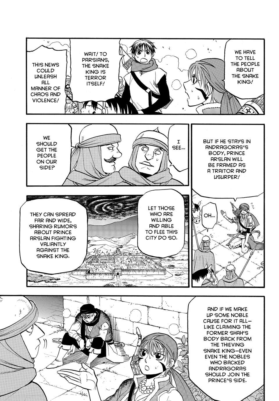 Arslan Senki (ARAKAWA Hiromu) chapter 152 page 19