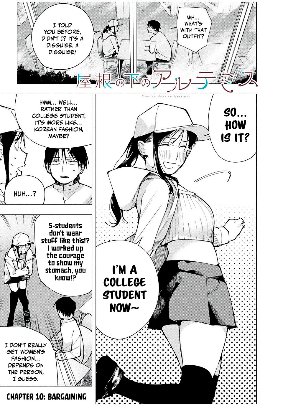 Artemis Under the Same Roof chapter 10 page 1