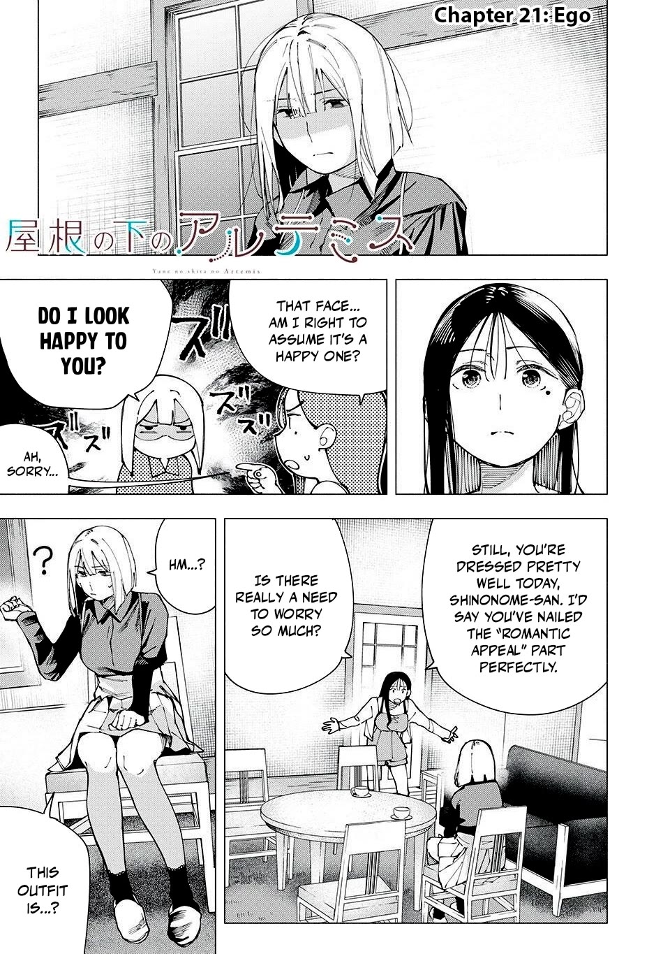 Artemis Under the Same Roof chapter 21 page 1