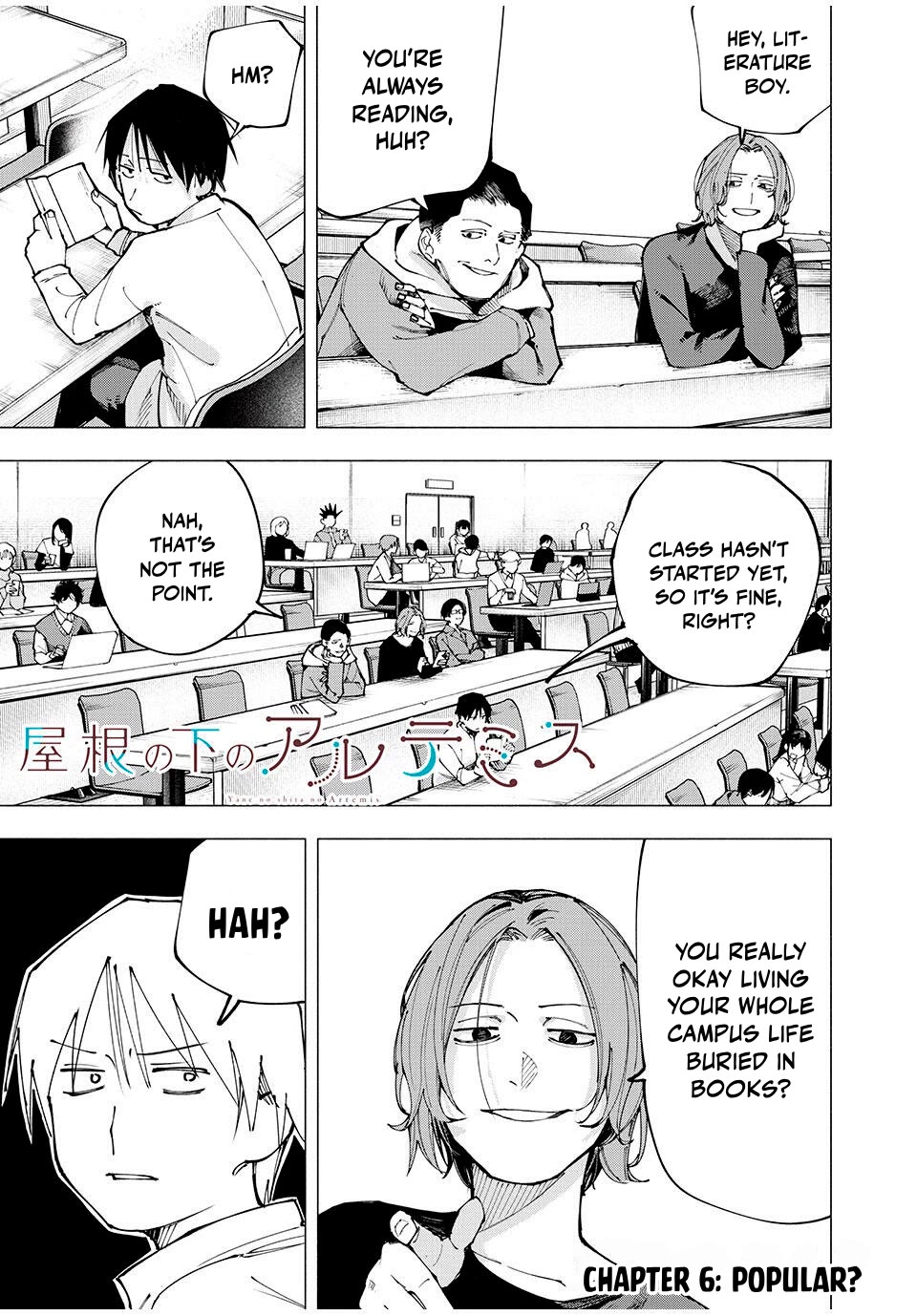 Artemis Under the Same Roof chapter 6 page 1