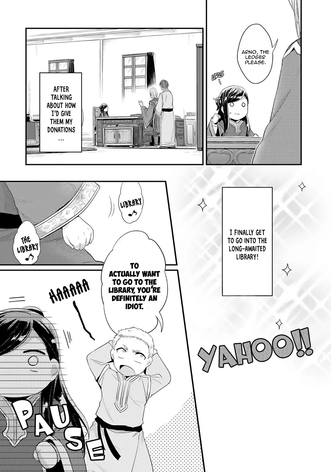 Ascendance of a Bookworm ~I'll Do Anything to Become a Librarian~ Part 2 「I'll Become a Shrine Maiden for Books!」 chapter 1 page 34