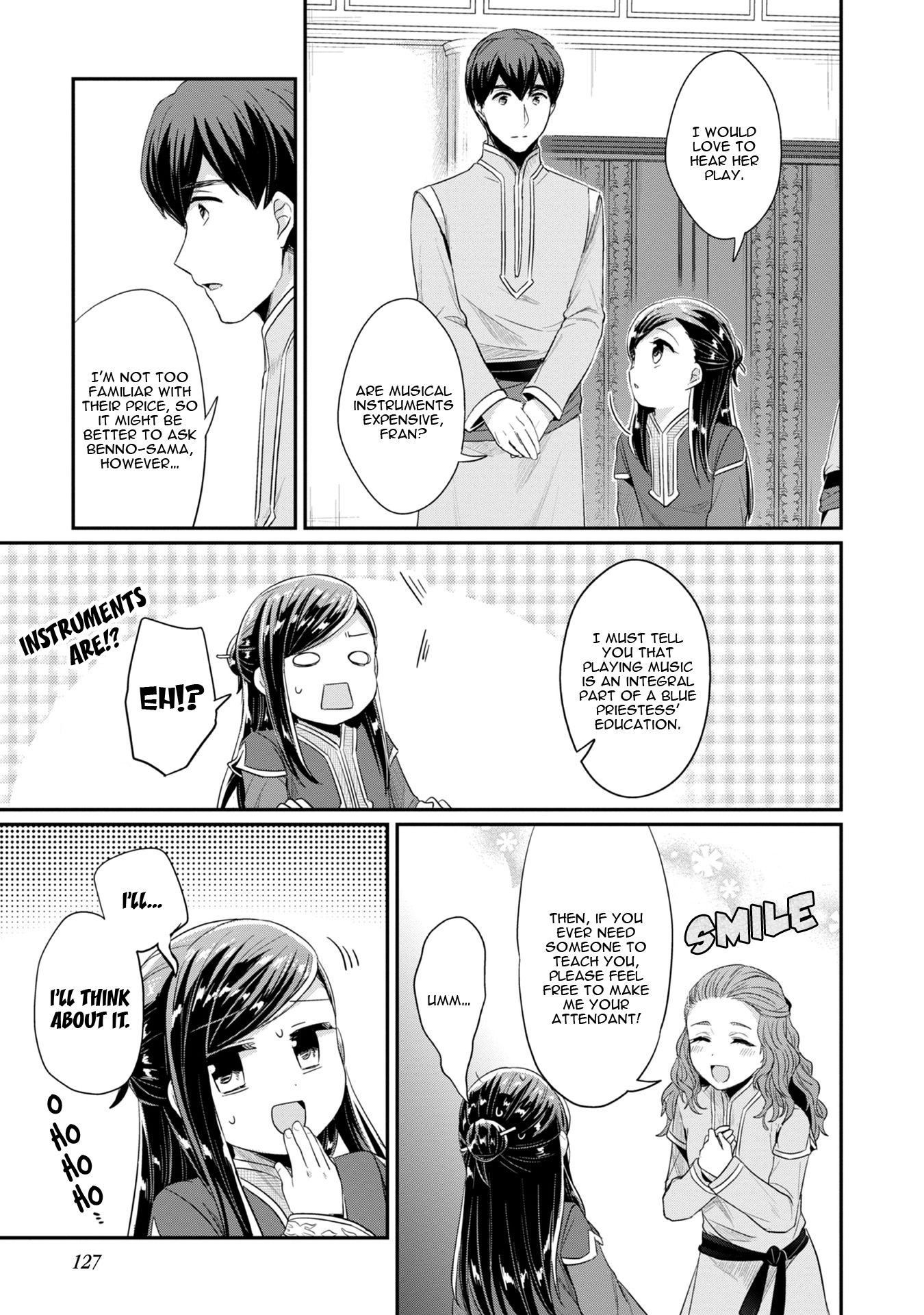 Ascendance of a Bookworm ~I'll Do Anything to Become a Librarian~ Part 2 「I'll Become a Shrine Maiden for Books!」 chapter 14 page 22