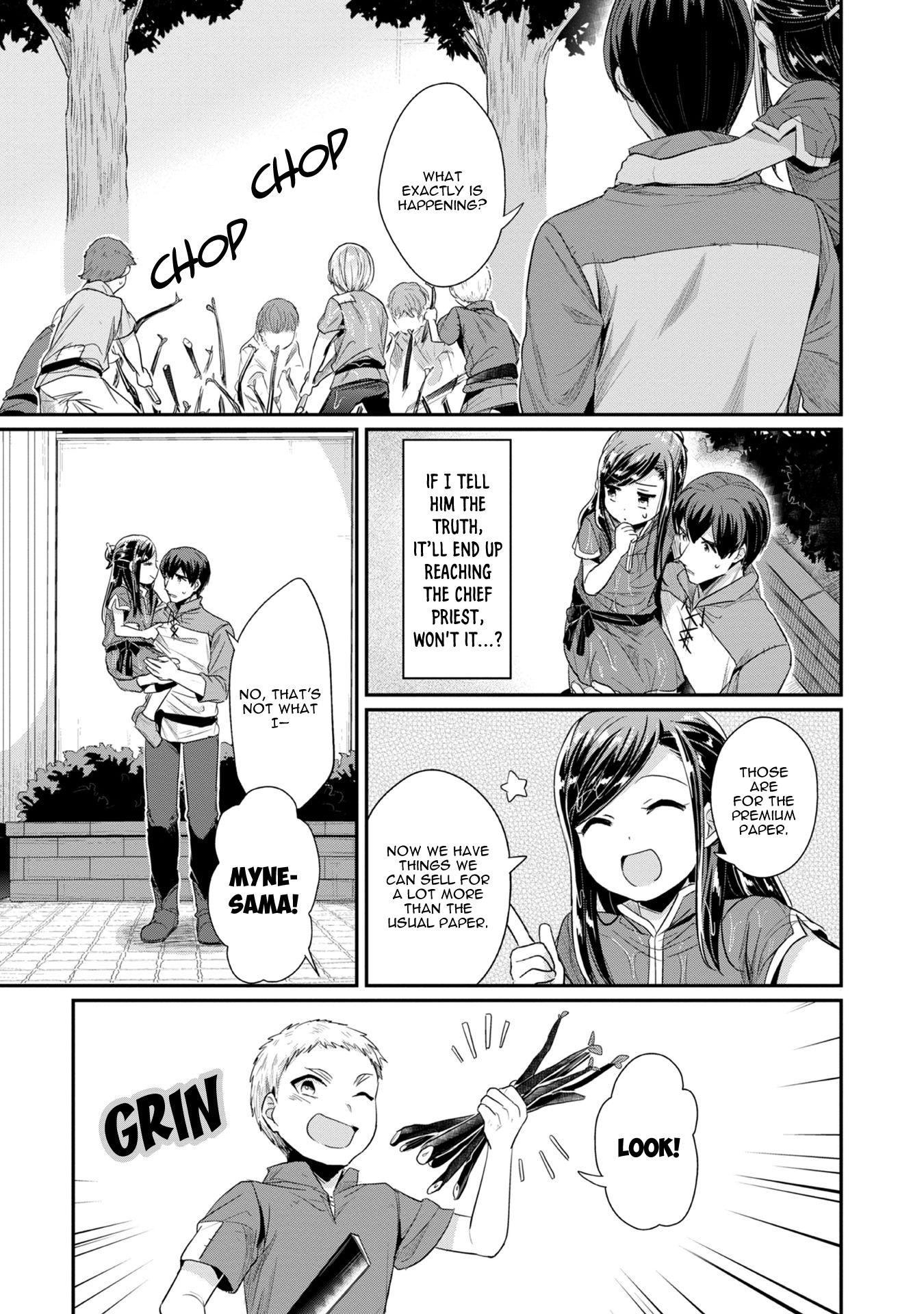 Ascendance of a Bookworm ~I'll Do Anything to Become a Librarian~ Part 2 「I'll Become a Shrine Maiden for Books!」 chapter 15 page 24