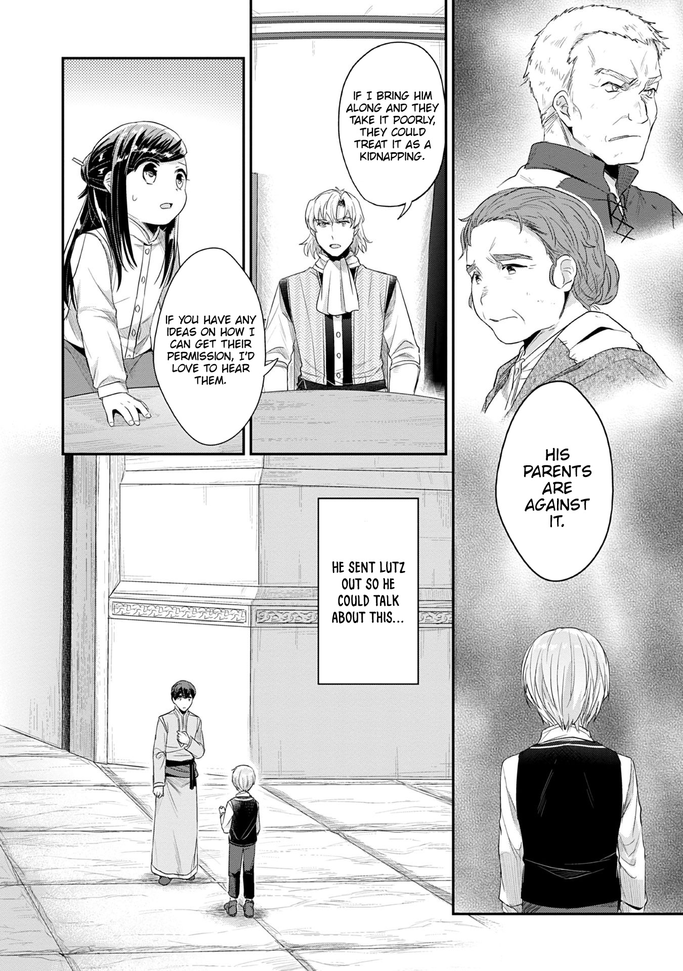 Ascendance of a Bookworm ~I'll Do Anything to Become a Librarian~ Part 2 「I'll Become a Shrine Maiden for Books!」 chapter 16 page 21