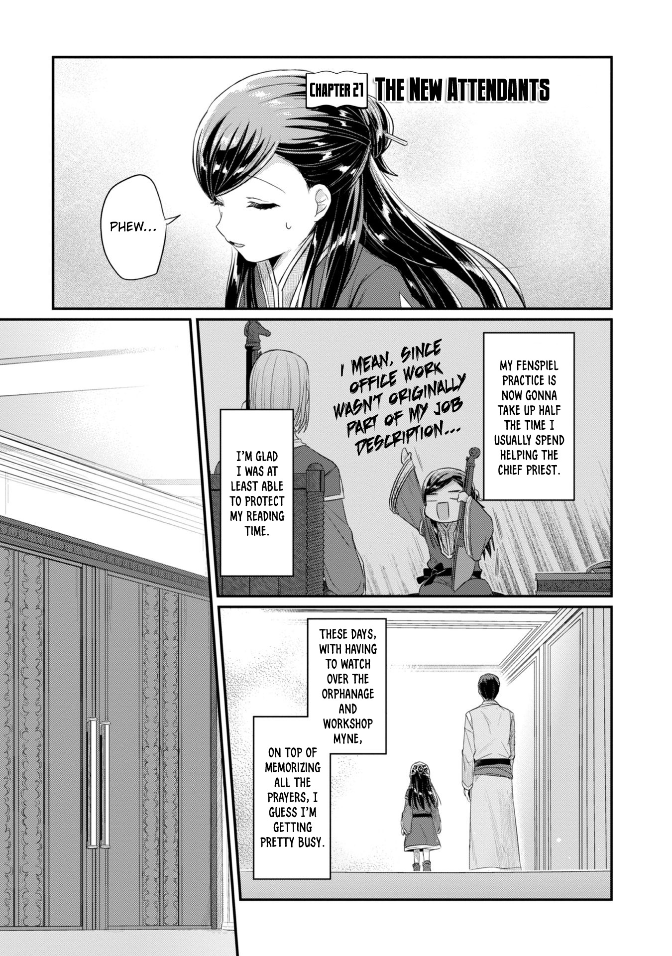 Ascendance of a Bookworm ~I'll Do Anything to Become a Librarian~ Part 2 「I'll Become a Shrine Maiden for Books!」 chapter 21 page 7