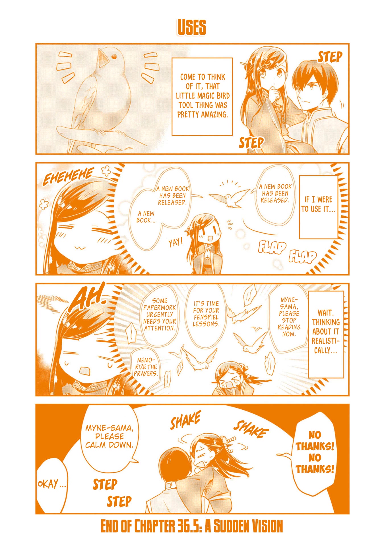 Ascendance of a Bookworm ~I'll Do Anything to Become a Librarian~ Part 2 「I'll Become a Shrine Maiden for Books!」 chapter 36.5 page 9