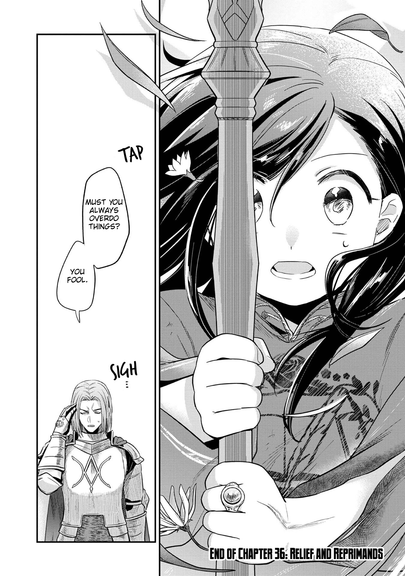 Ascendance of a Bookworm ~I'll Do Anything to Become a Librarian~ Part 2 「I'll Become a Shrine Maiden for Books!」 chapter 36 page 36