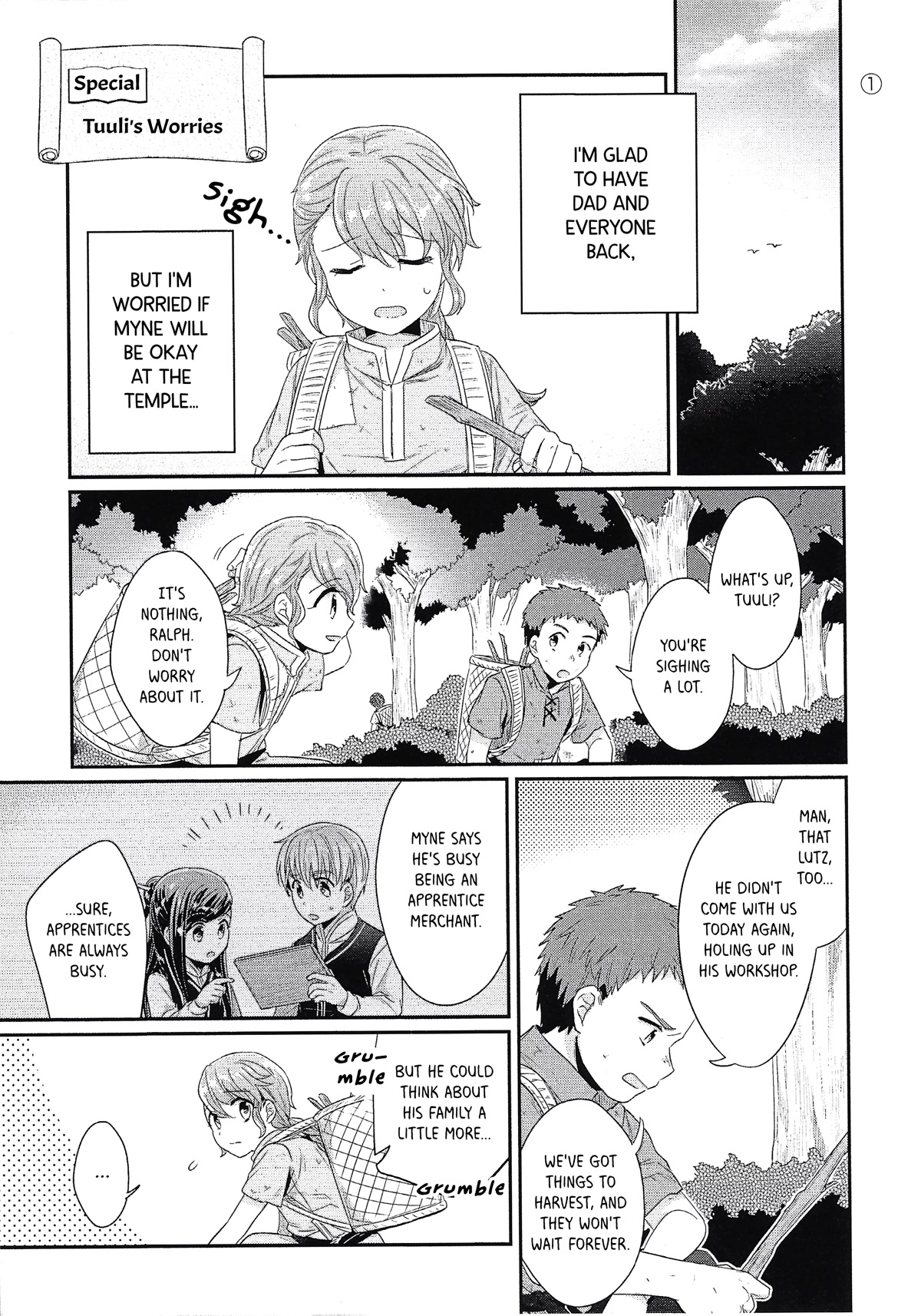 Ascendance of a Bookworm ~I'll Do Anything to Become a Librarian~ Part 2 「I'll Become a Shrine Maiden for Books!」 chapter 4.6 page 1