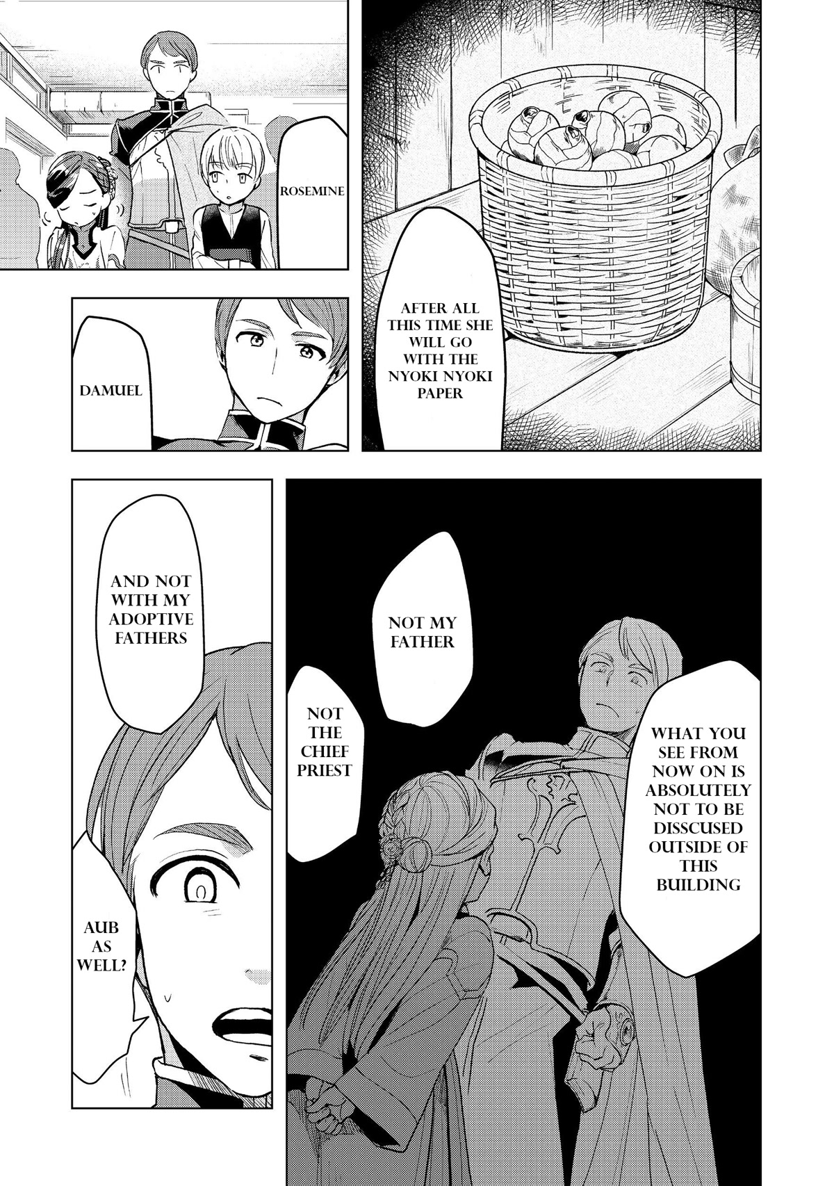 Ascendance of a Bookworm ~I'll do anything to become a librarian~ Part 3 「Let's Spread the Book to the Territory!」 chapter 13 page 28