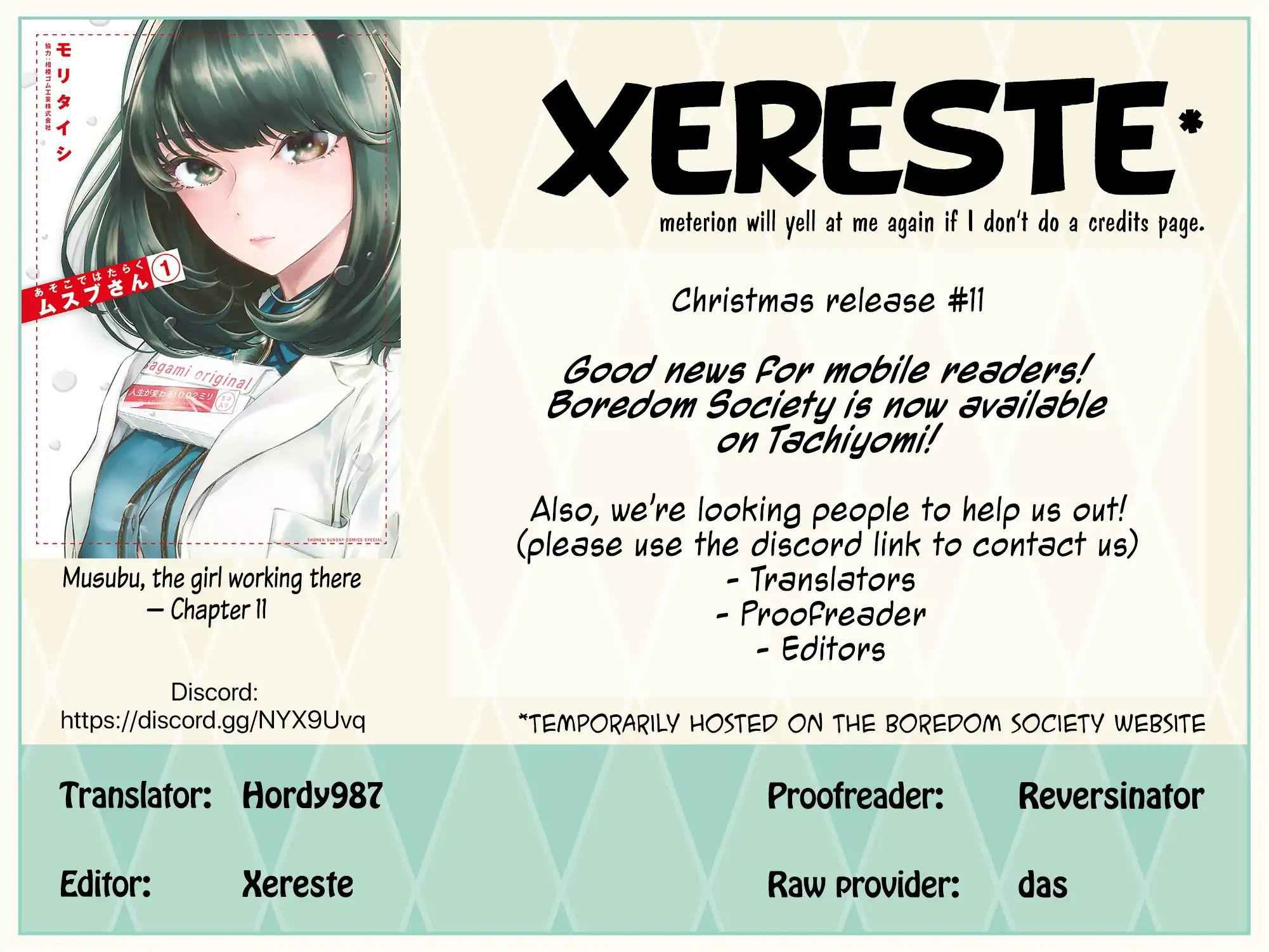 Asoko de Hataraku Musubu-san chapter 11 page 1