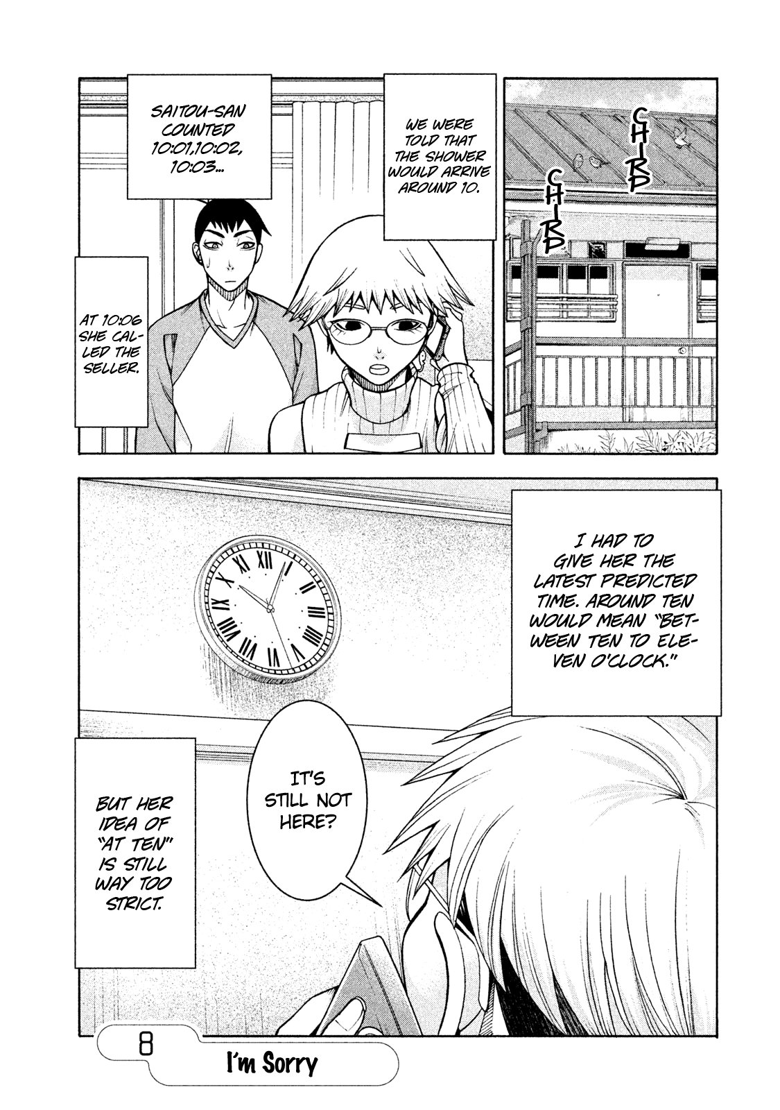 Asper Girl chapter 8 page 1