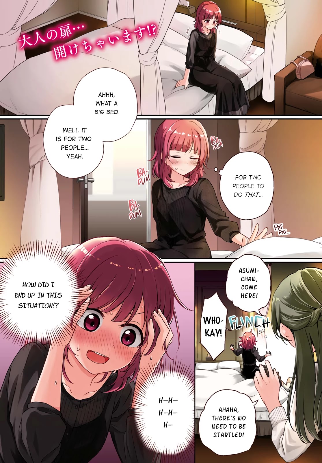 Asumi-chan is interested in Lesbian Brothels! chapter 1 page 1