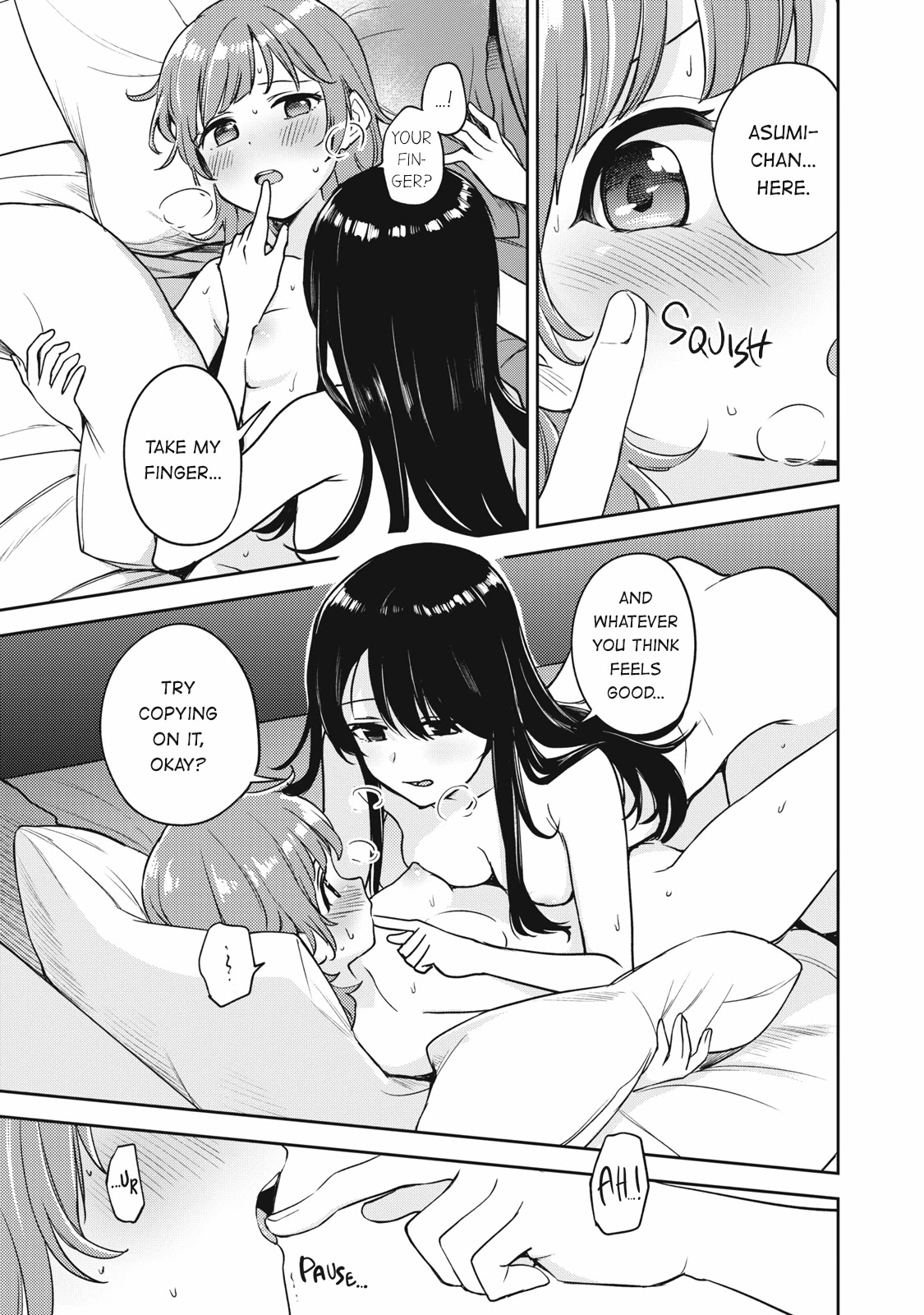 Asumi-chan is interested in Lesbian Brothels! chapter 10.1 page 11