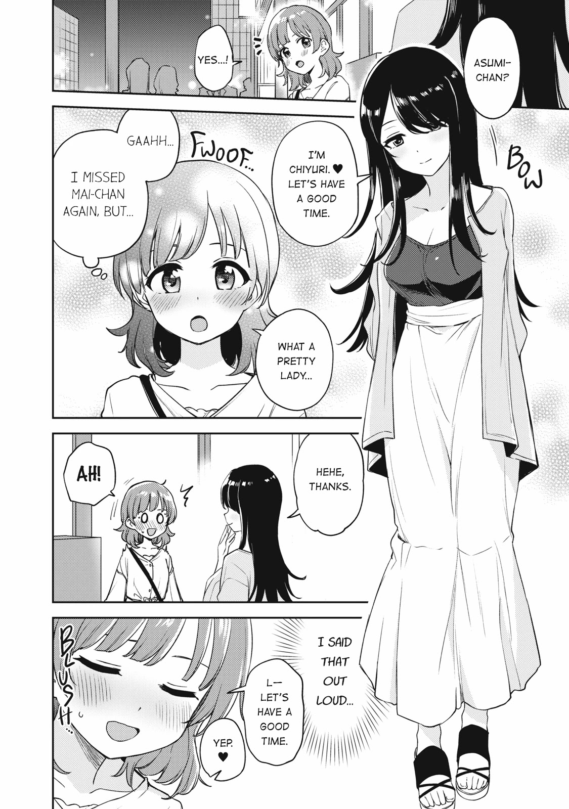 Asumi-chan is interested in Lesbian Brothels! chapter 10.1 page 2