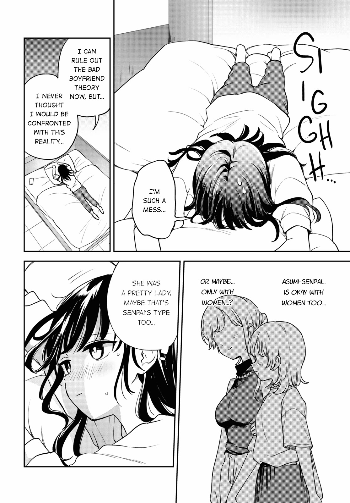 Asumi-chan is interested in Lesbian Brothels! chapter 12 page 28