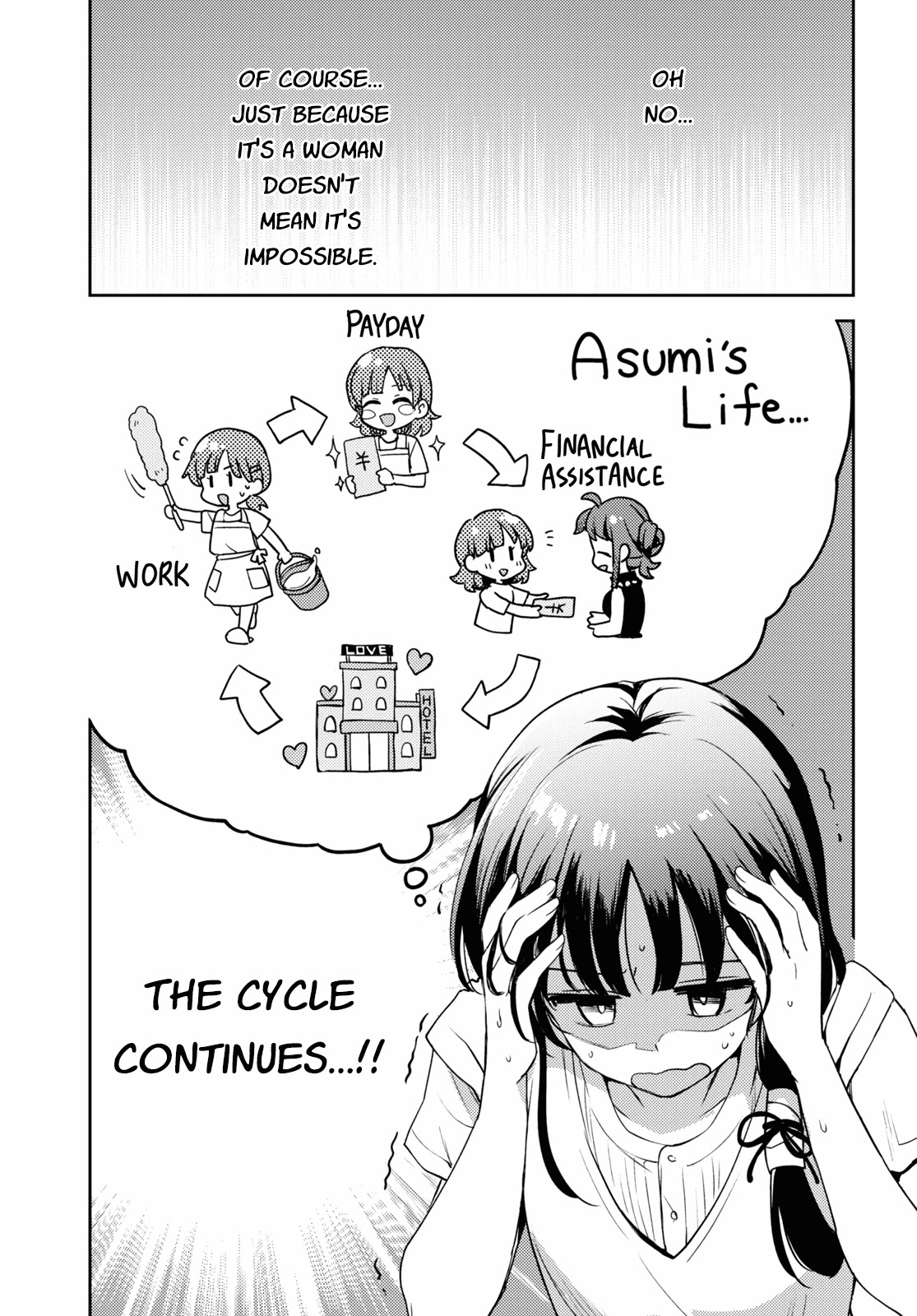 Asumi-chan is interested in Lesbian Brothels! chapter 12 page 33