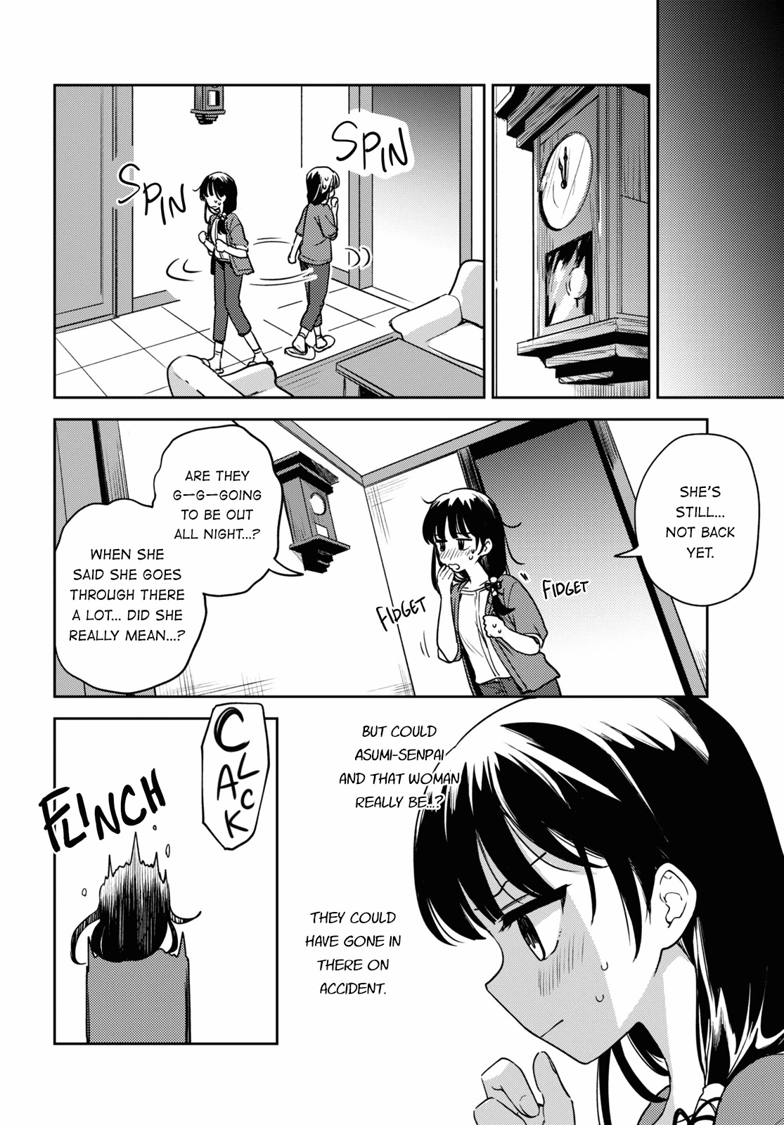 Asumi-chan is interested in Lesbian Brothels! chapter 12 page 8
