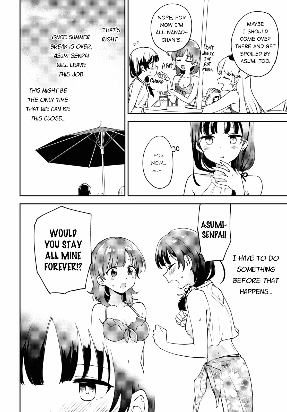 Asumi-chan is interested in Lesbian Brothels! chapter 15 page 14