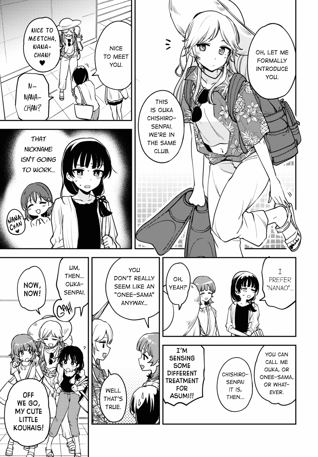 Asumi-chan is interested in Lesbian Brothels! chapter 15 page 5