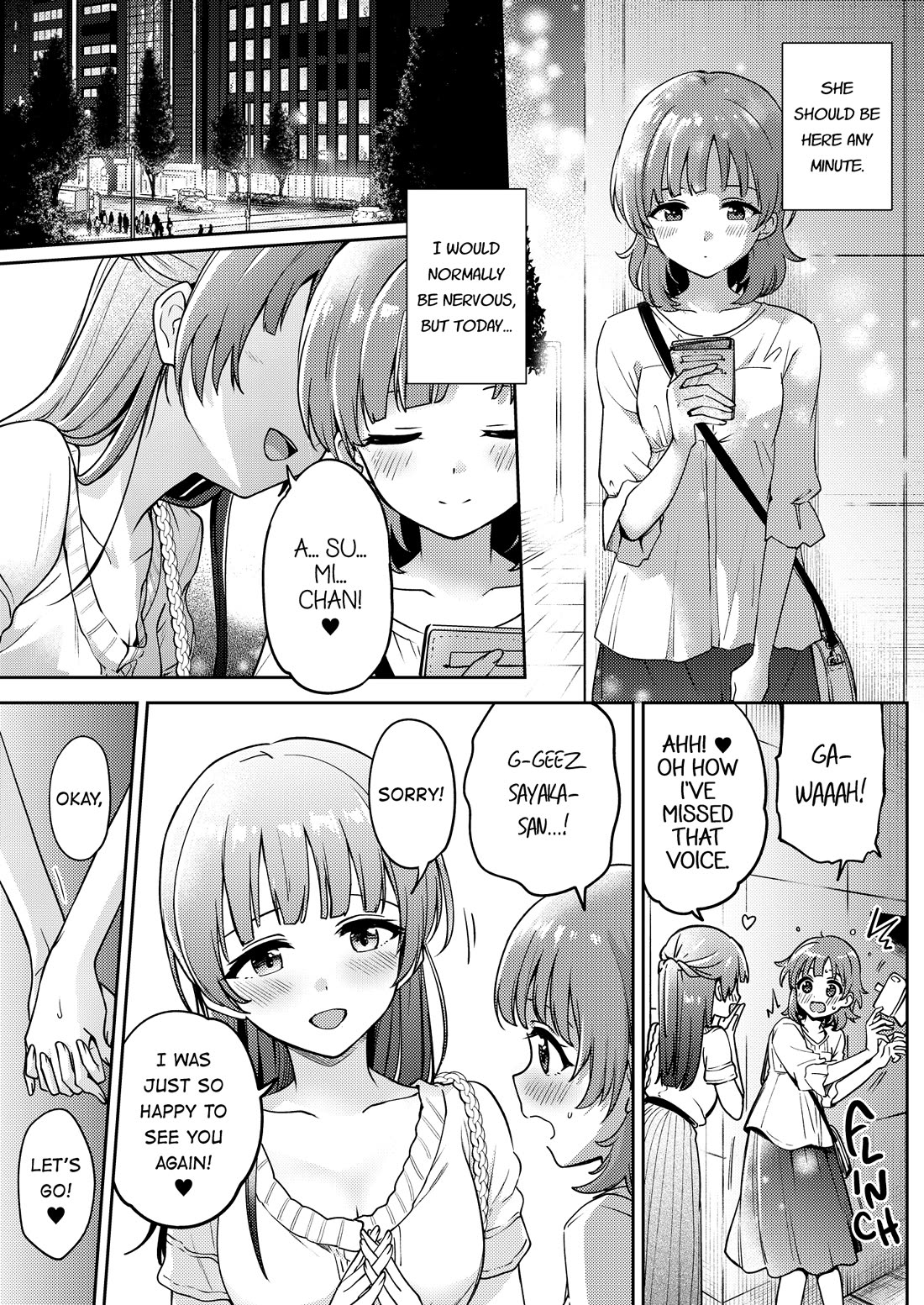 Asumi-chan is interested in Lesbian Brothels! chapter 17.6 page 1