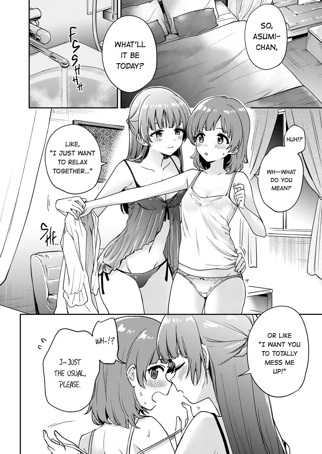 Asumi-chan is interested in Lesbian Brothels! chapter 17.6 page 2