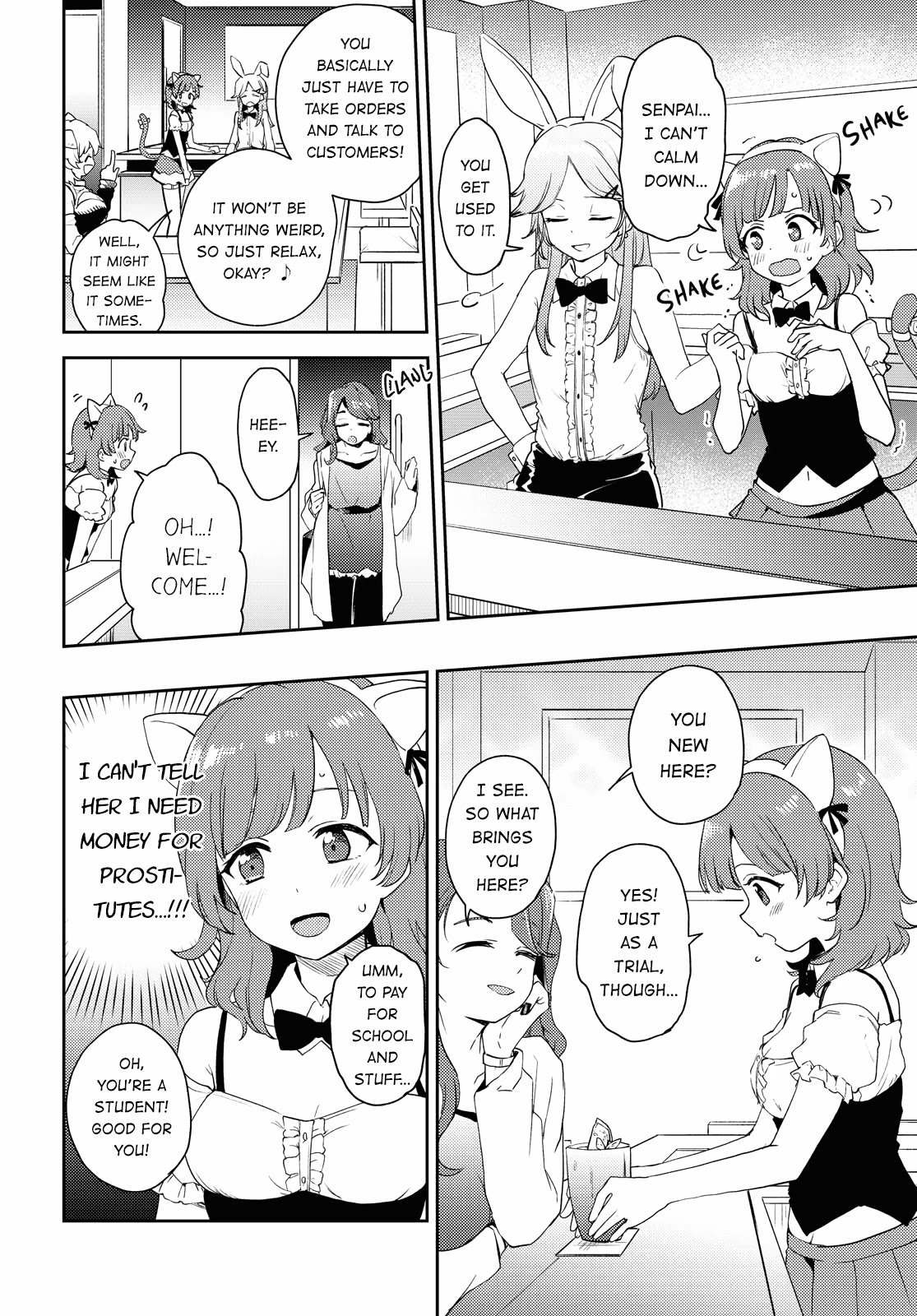 Asumi-chan is interested in Lesbian Brothels! chapter 3 page 10