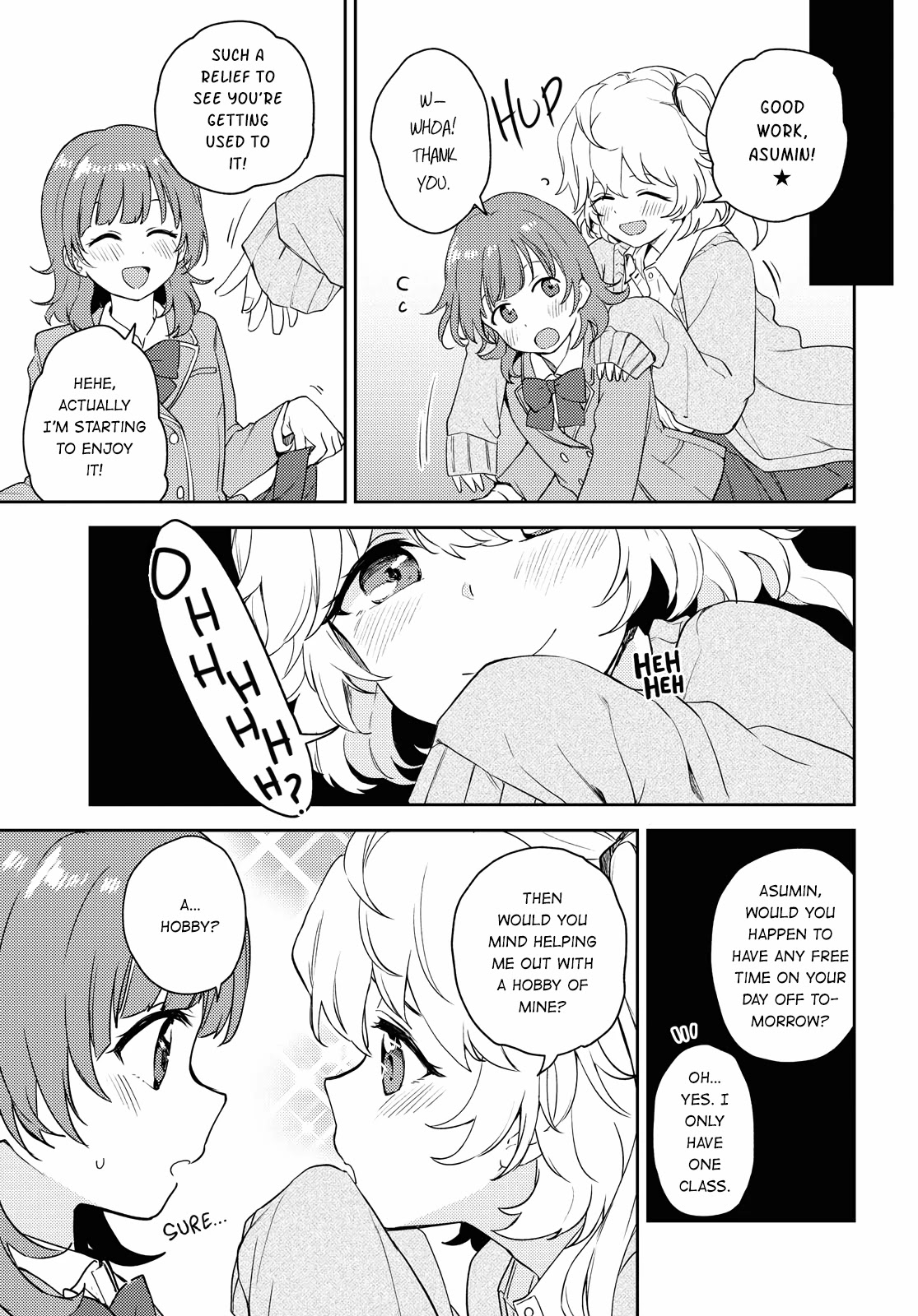 Asumi-chan is interested in Lesbian Brothels! chapter 3 page 13