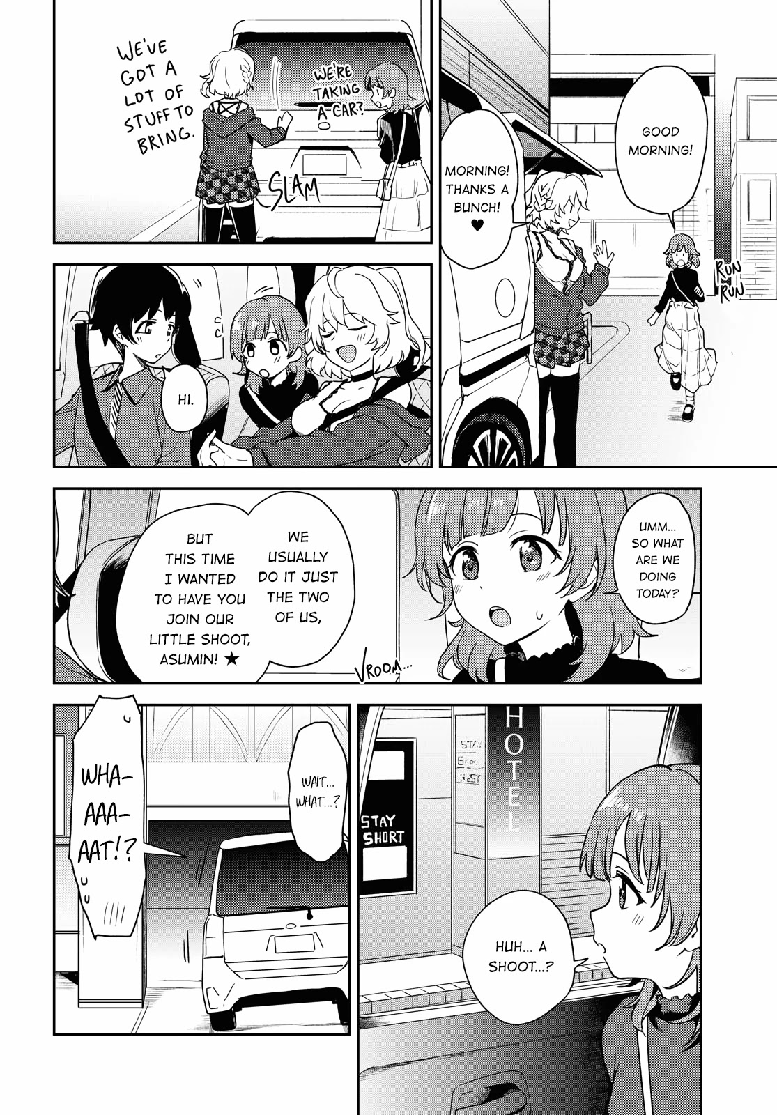 Asumi-chan is interested in Lesbian Brothels! chapter 3 page 14