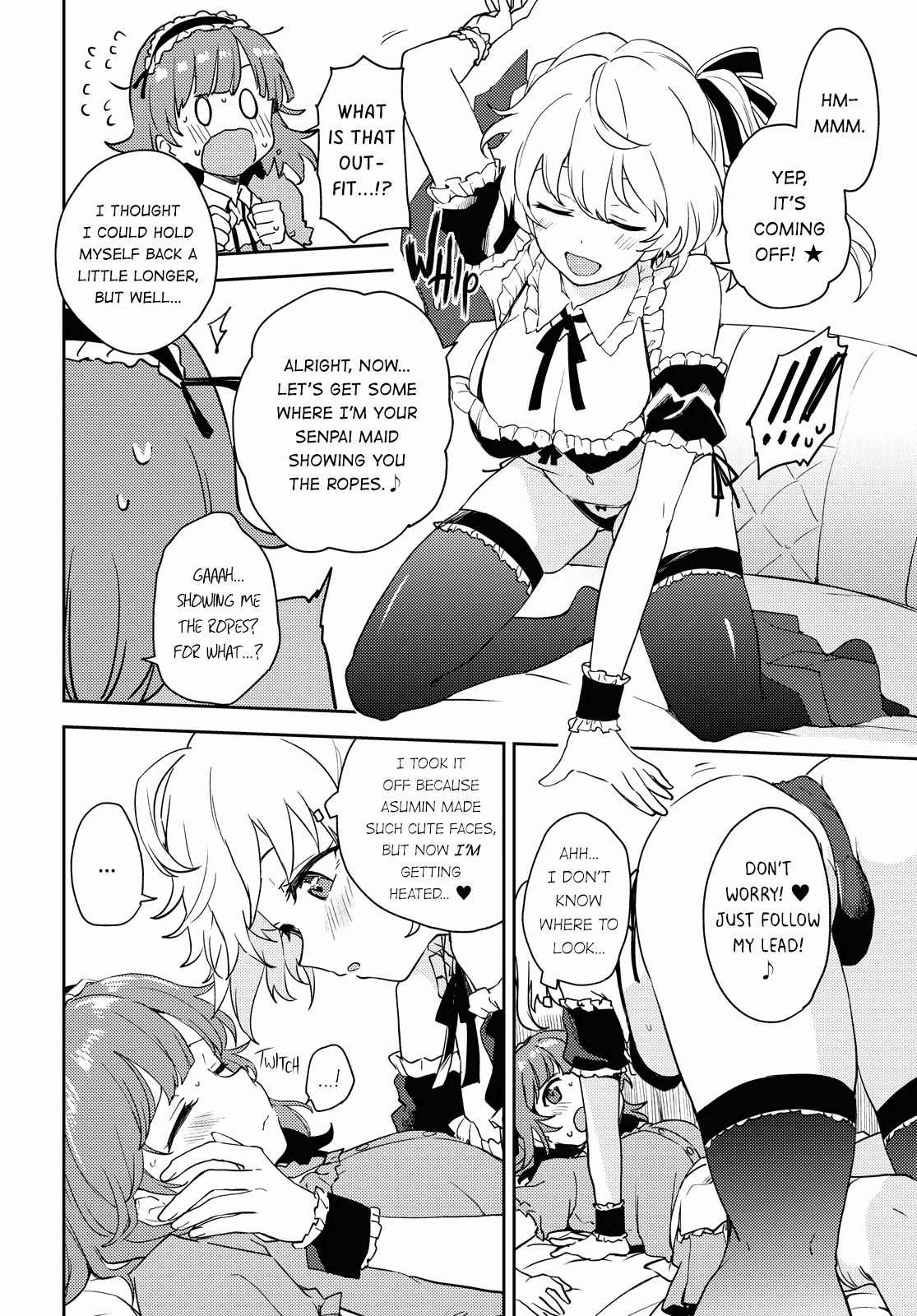 Asumi-chan is interested in Lesbian Brothels! chapter 3 page 18