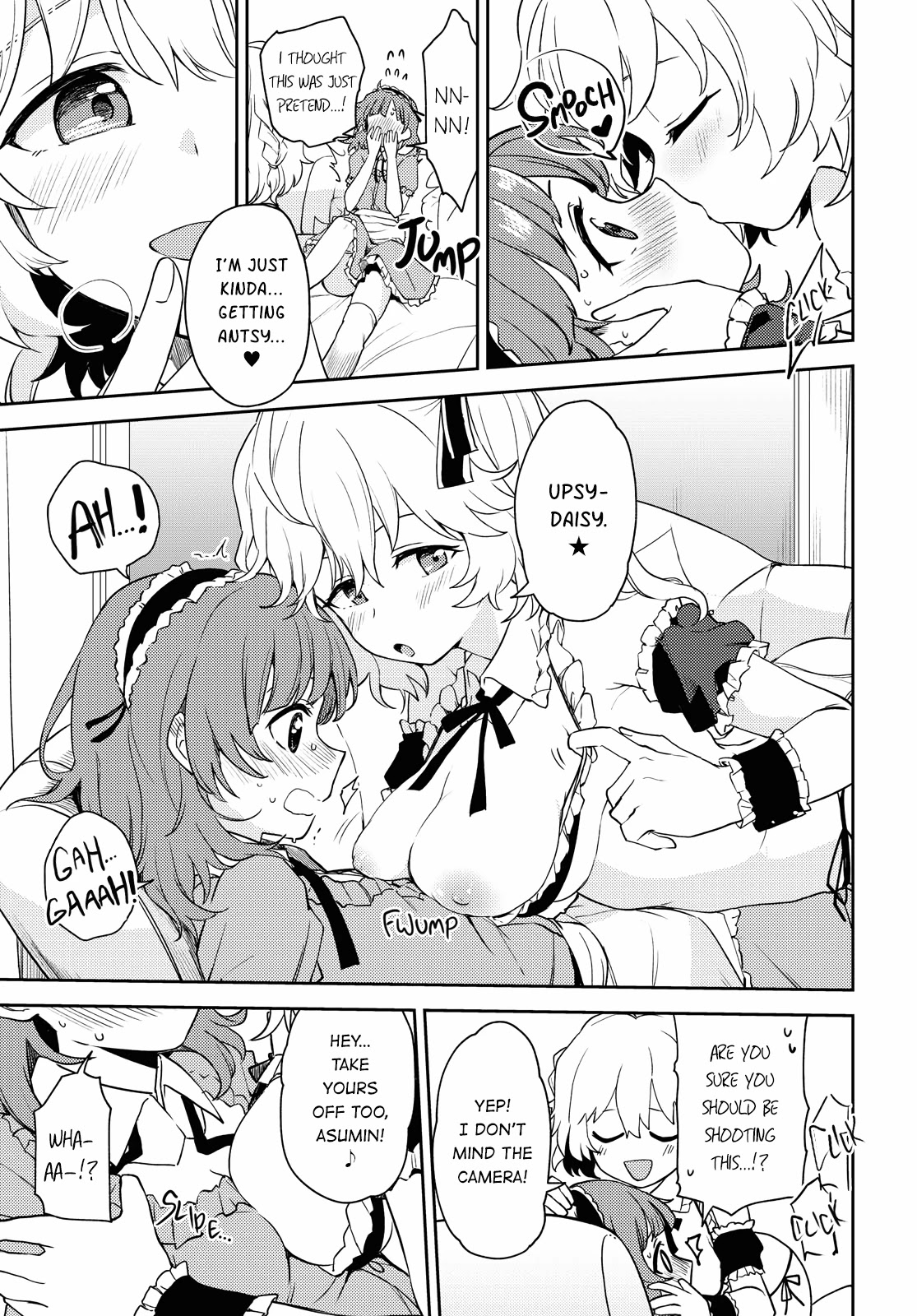 Asumi-chan is interested in Lesbian Brothels! chapter 3 page 19
