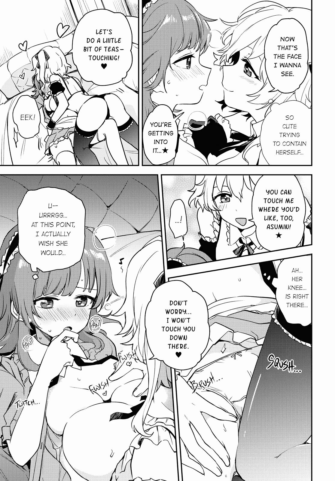 Asumi-chan is interested in Lesbian Brothels! chapter 3 page 21