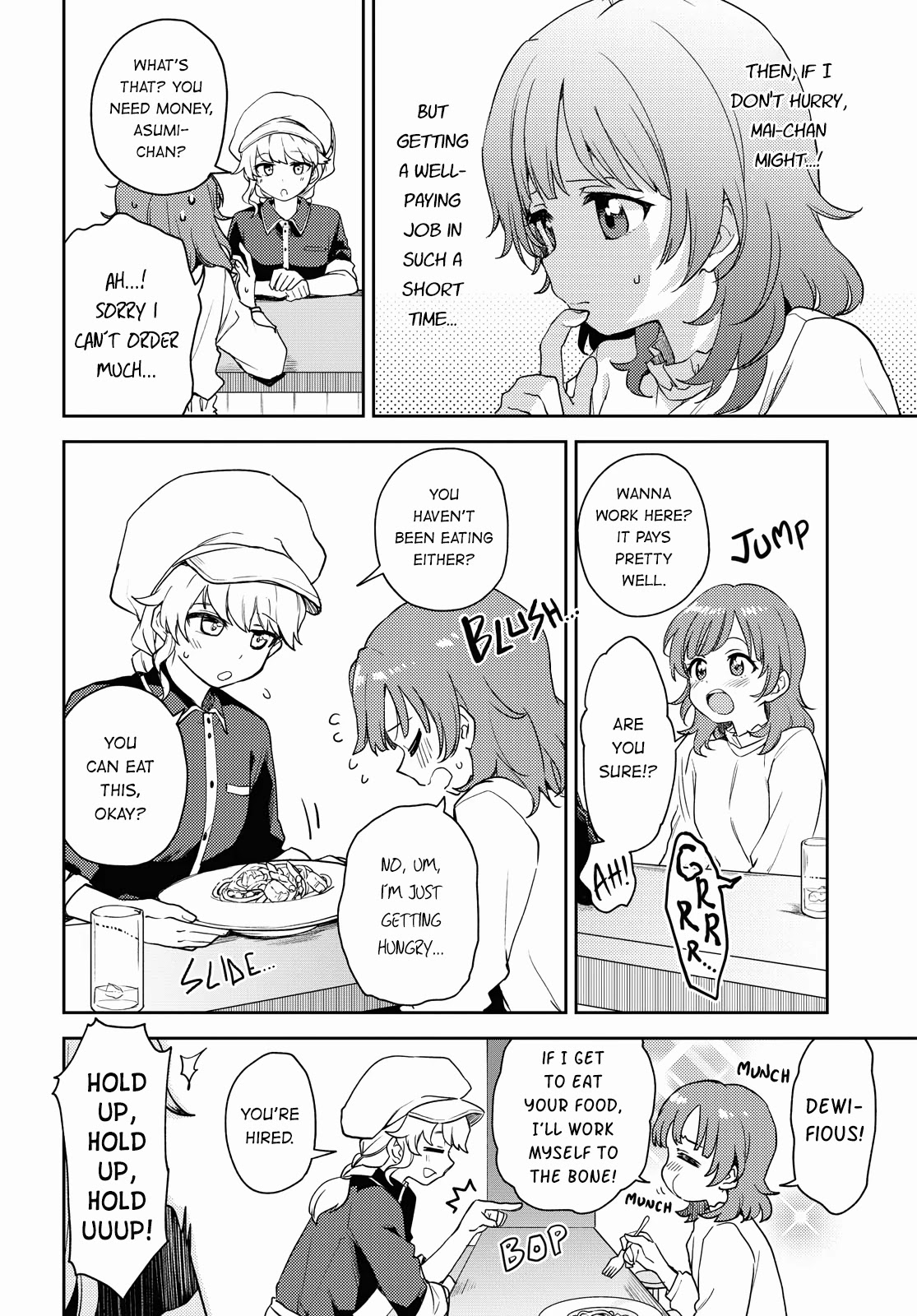 Asumi-chan is interested in Lesbian Brothels! chapter 3 page 4