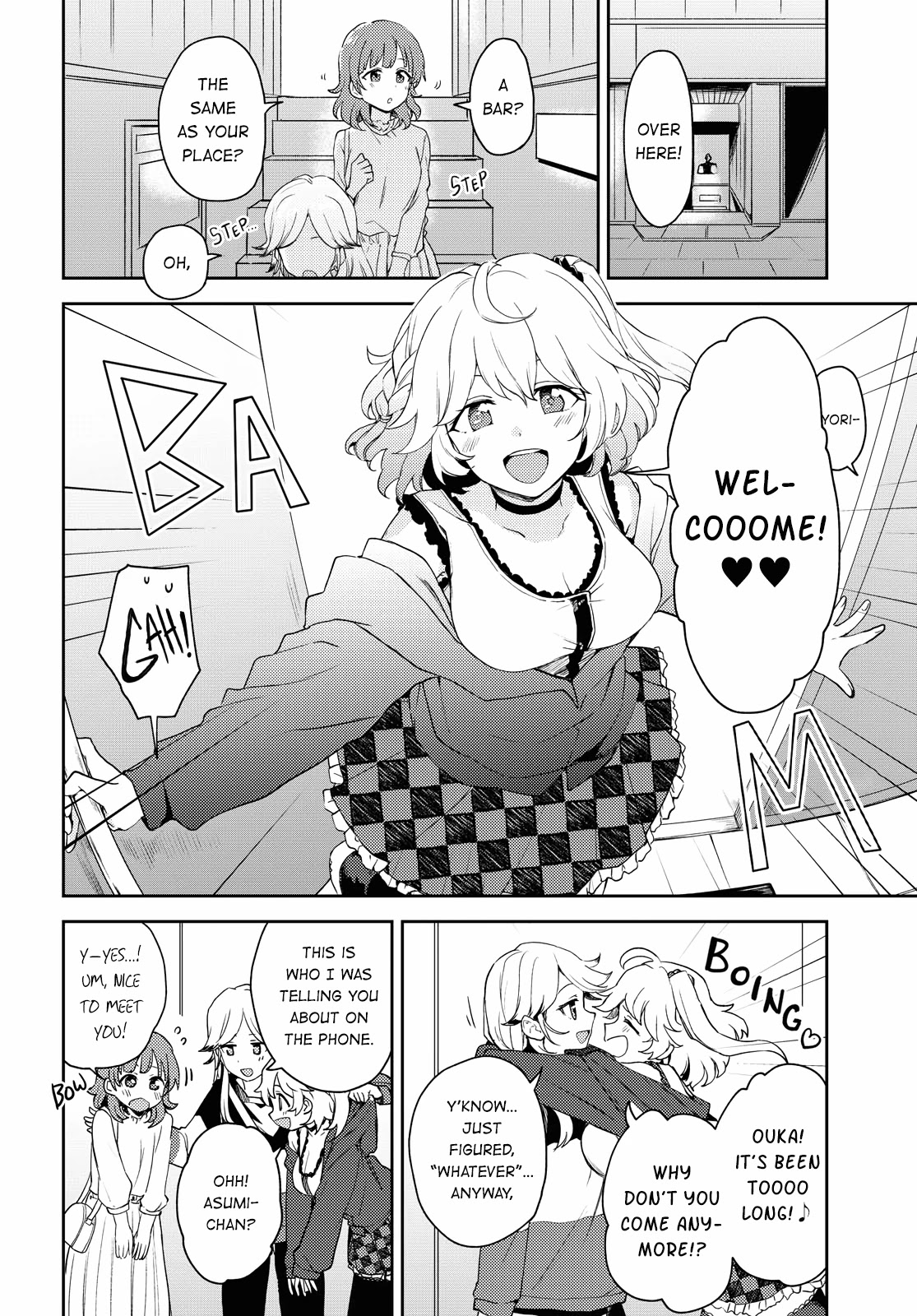 Asumi-chan is interested in Lesbian Brothels! chapter 3 page 6
