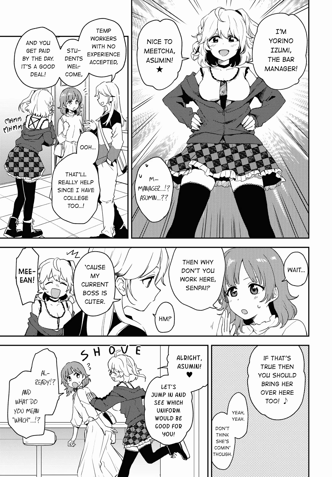 Asumi-chan is interested in Lesbian Brothels! chapter 3 page 7