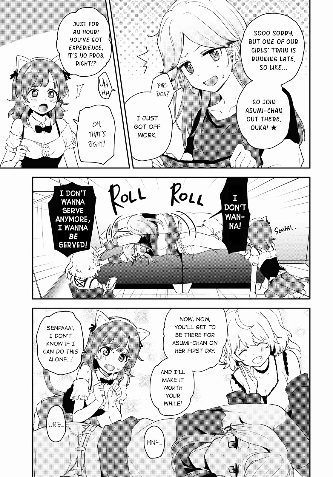 Asumi-chan is interested in Lesbian Brothels! chapter 3 page 9