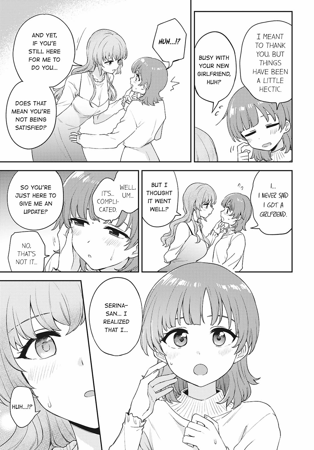 Asumi-chan is interested in Lesbian Brothels! chapter 33 page 9