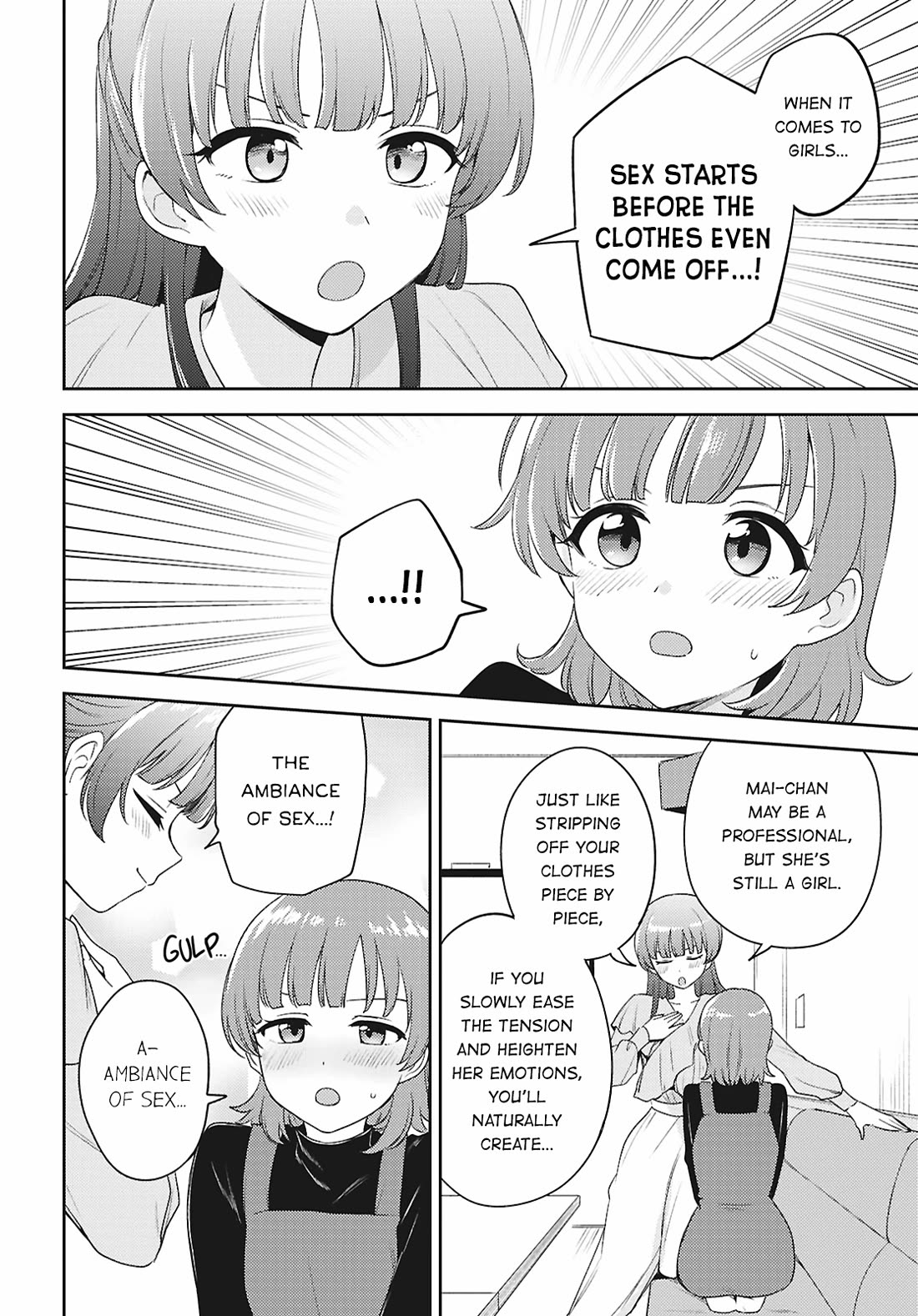 Asumi-chan is interested in Lesbian Brothels! chapter 34 page 10