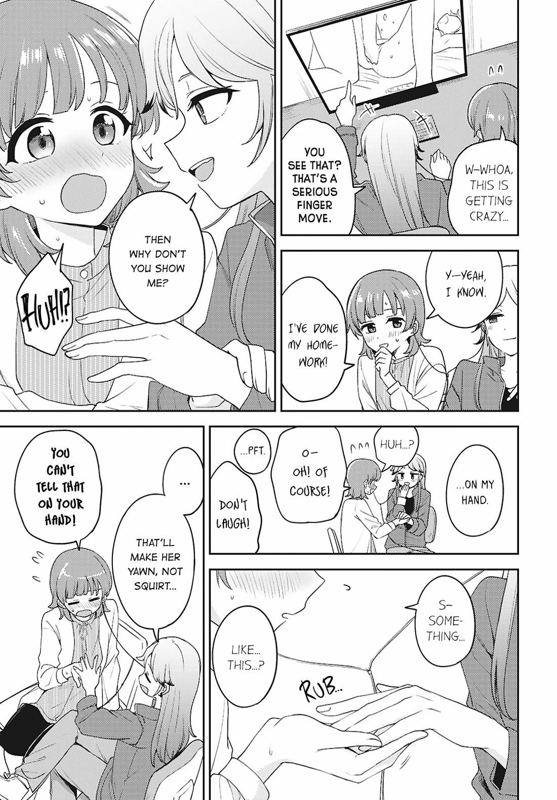 Asumi-chan is interested in Lesbian Brothels! chapter 34 page 19