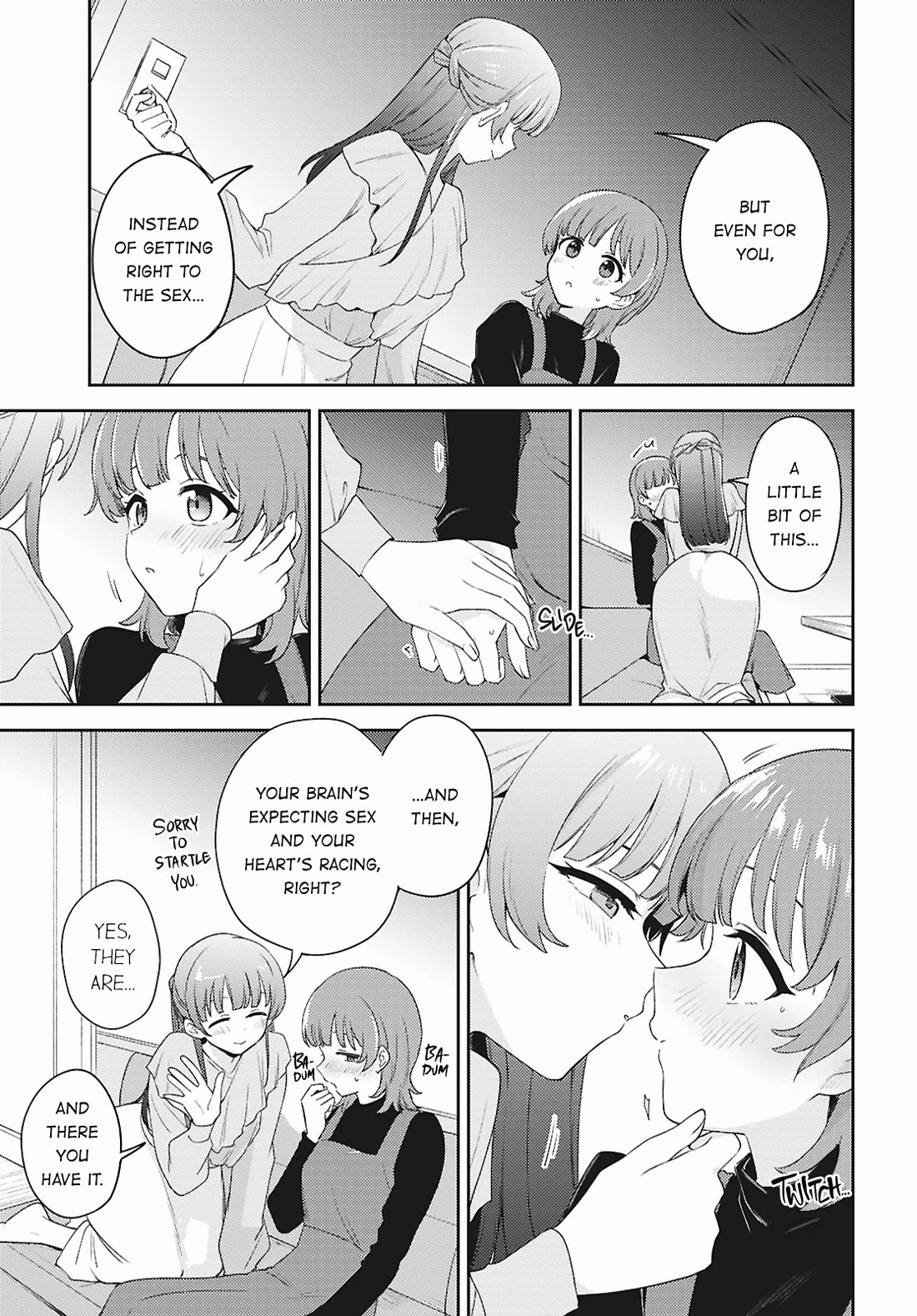 Asumi-chan is interested in Lesbian Brothels! chapter 34 page 9