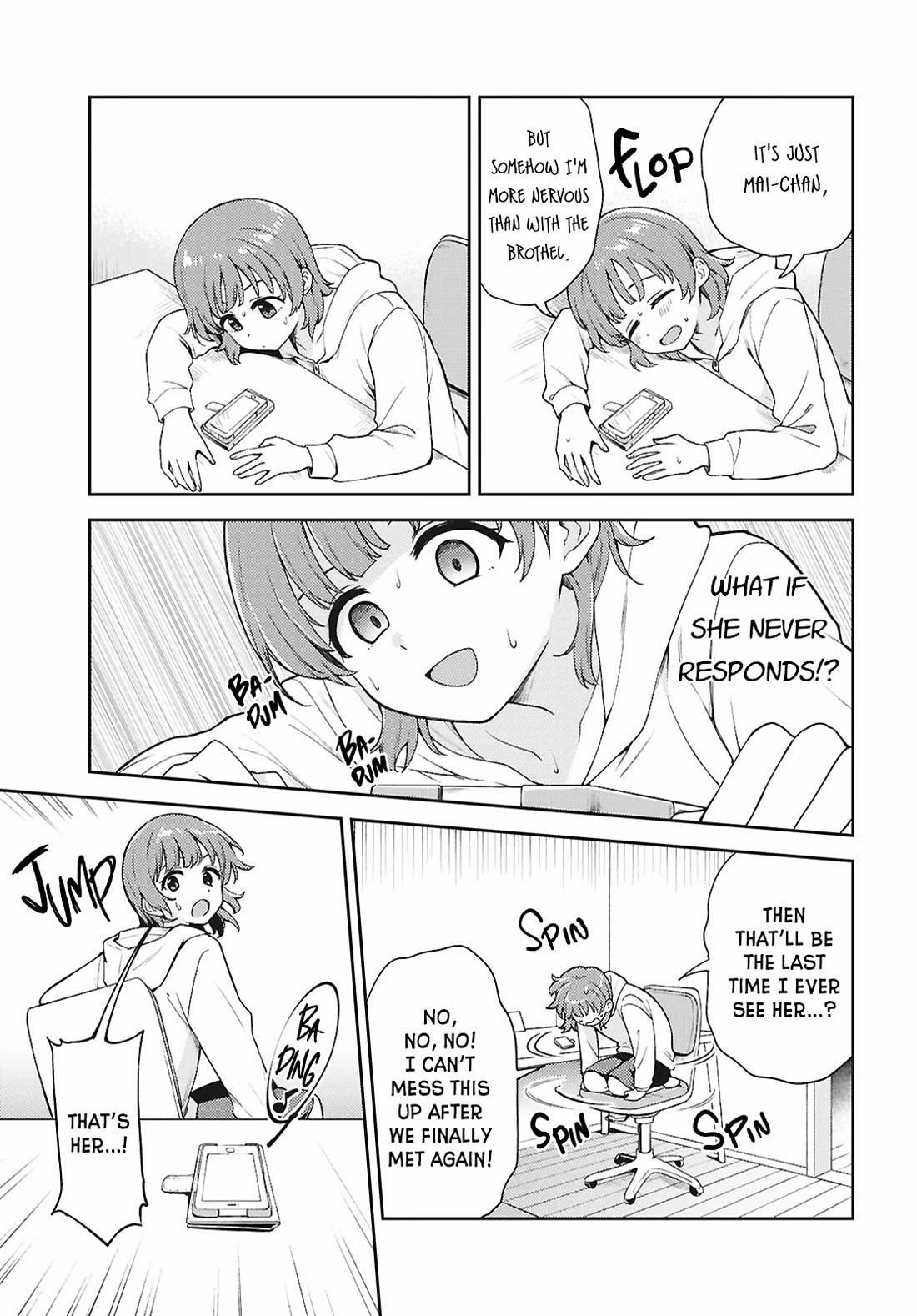Asumi-chan is interested in Lesbian Brothels! chapter 35 page 3