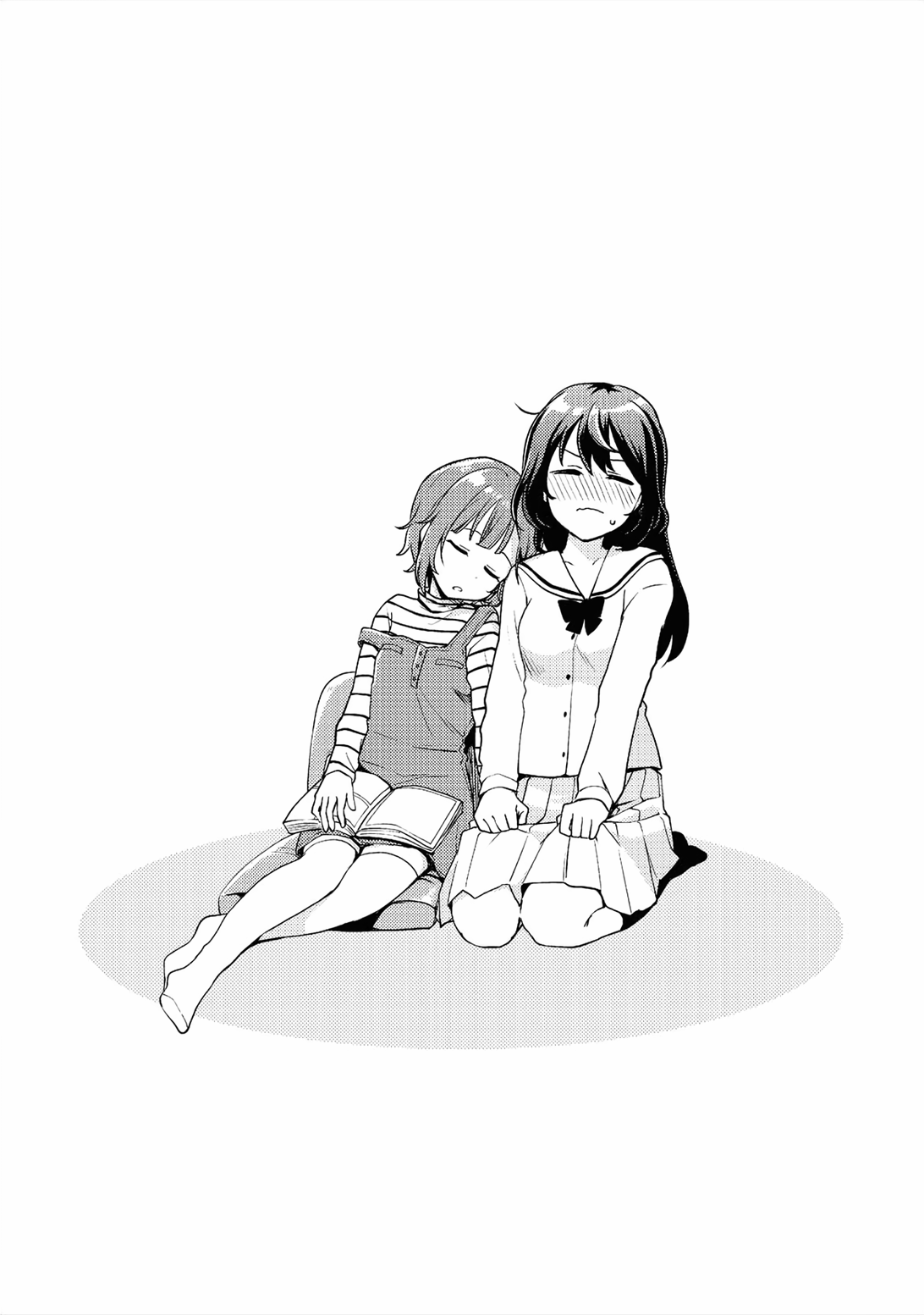 Asumi-chan is interested in Lesbian Brothels! chapter 5.1 page 8