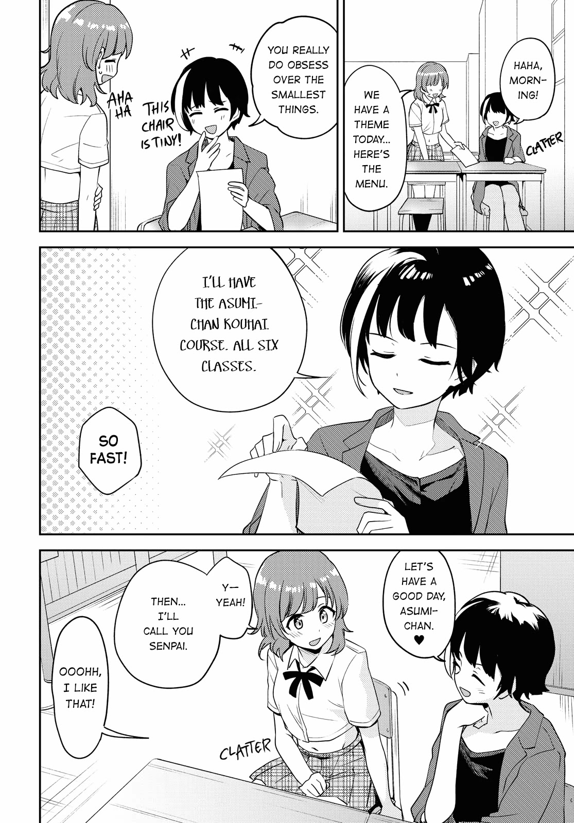 Asumi-chan is interested in Lesbian Brothels! chapter 6 page 16