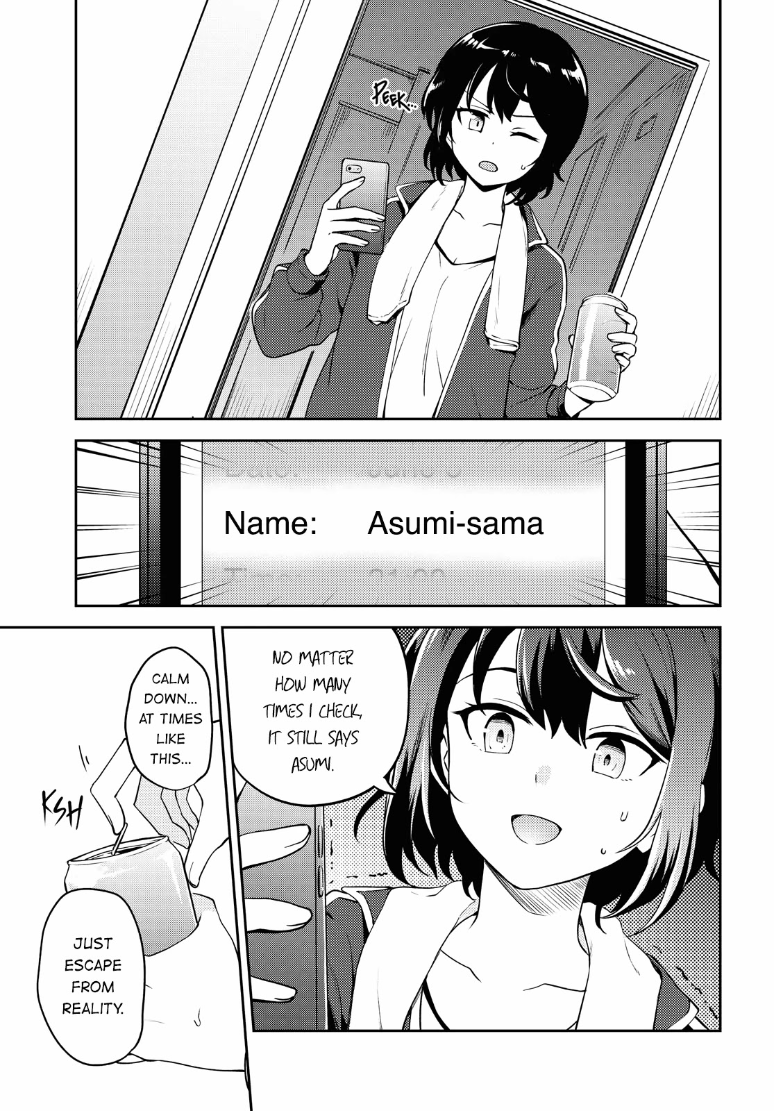 Asumi-chan is interested in Lesbian Brothels! chapter 6 page 3