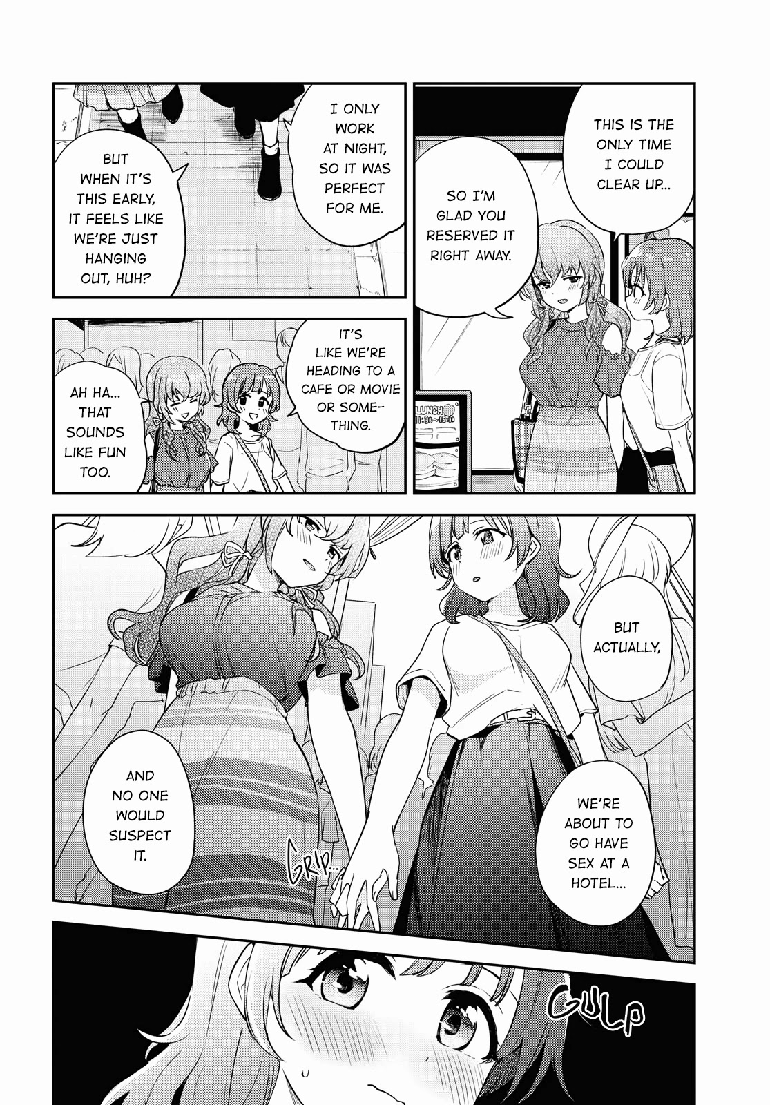 Asumi-chan is interested in Lesbian Brothels! chapter 7 page 10
