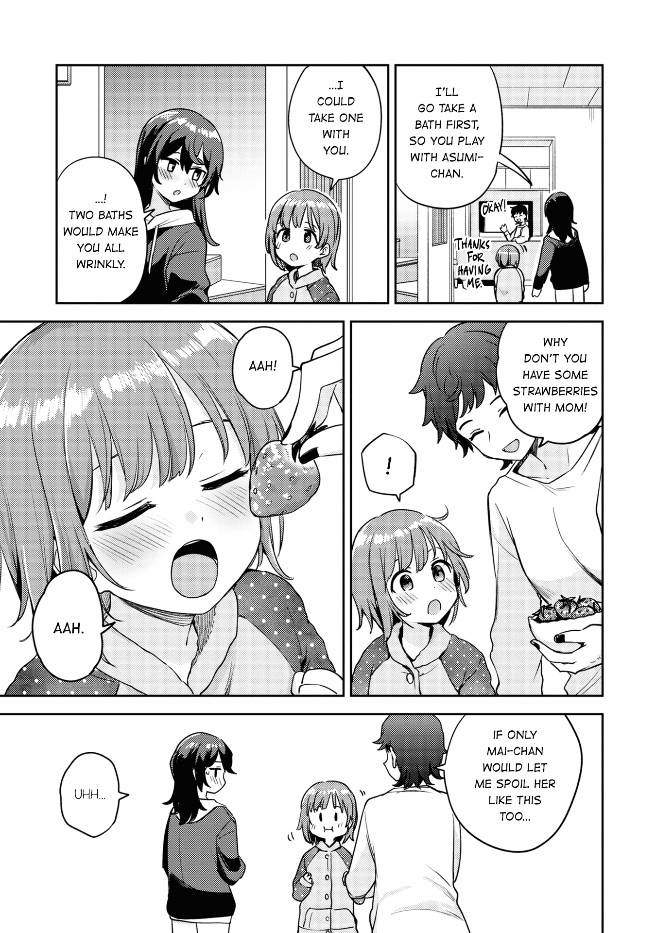 Asumi-chan is interested in Lesbian Brothels! chapter 9.1 page 4