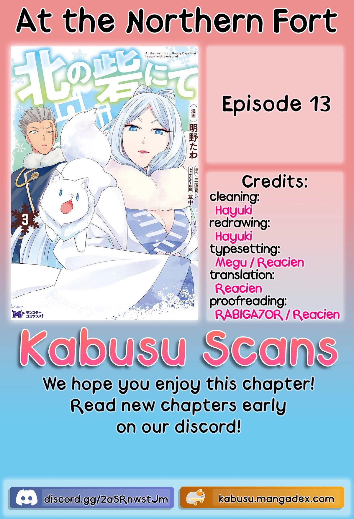 At the North Fort, Happy Days That I Spend With Everyone! chapter 13 page 1