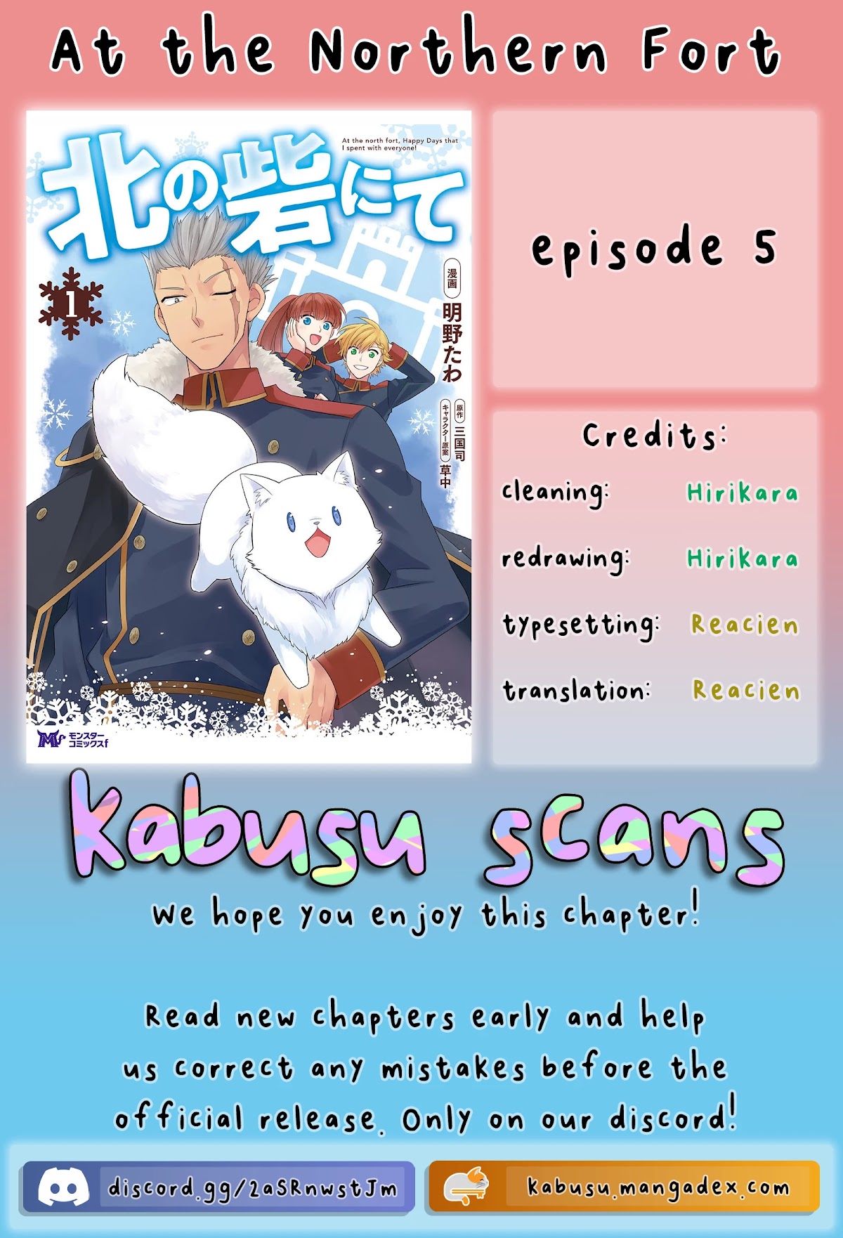 At the North Fort, Happy Days That I Spend With Everyone! chapter 5 page 2