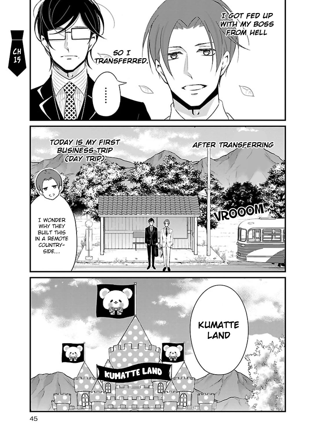 Atarashii Joushi wa Dotennen chapter 15 page 2