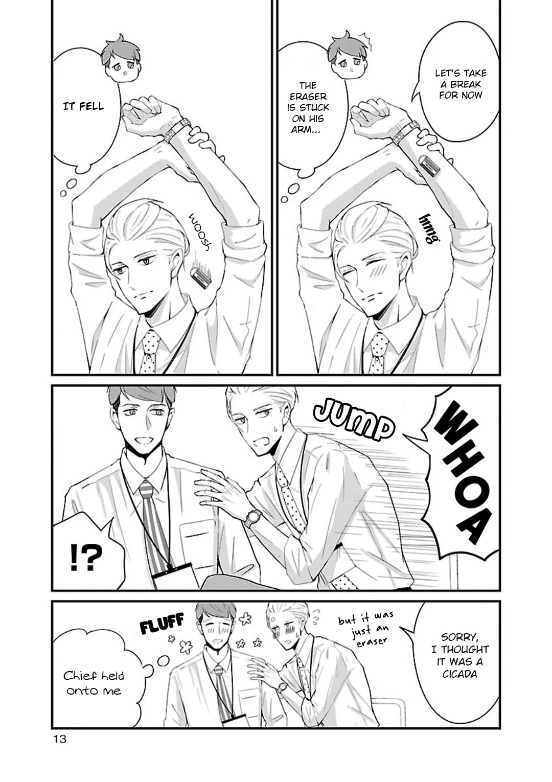 Atarashii Joushi wa Dotennen chapter 11 page 4