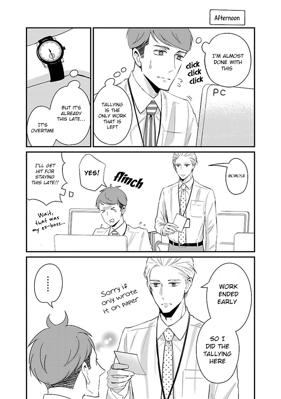 Atarashii Joushi wa Dotennen chapter 11 page 5